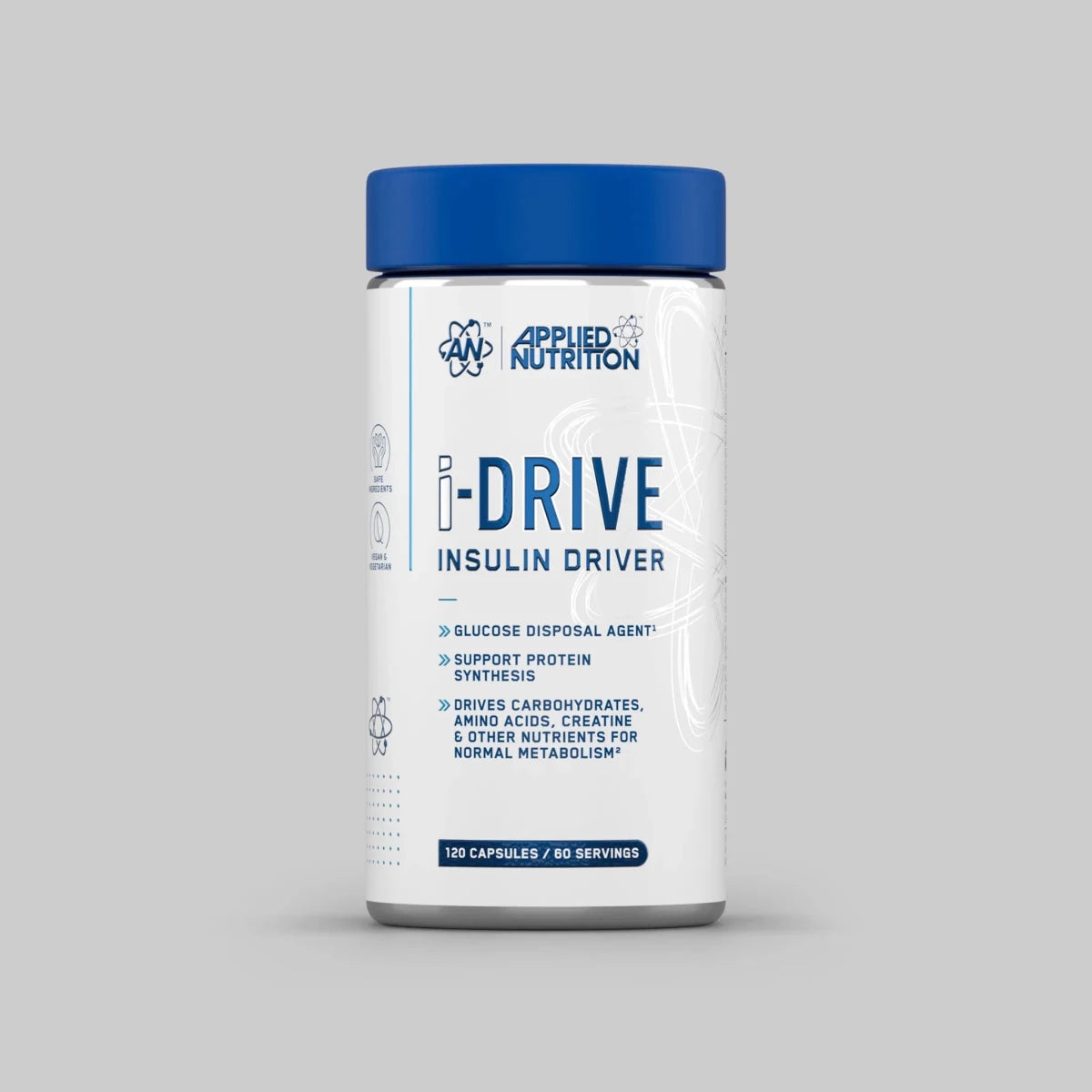 Applied Nutrition i-Drive Gélules 120 GDA glucose berbérine