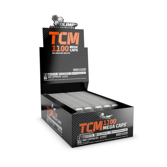 Olimp TCM Mega Caps créatine 30 gélules malate force