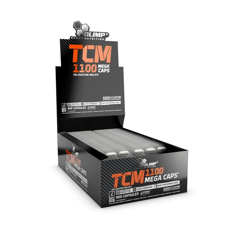 Olimp TCM Mega Caps créatine 30 gélules malate force