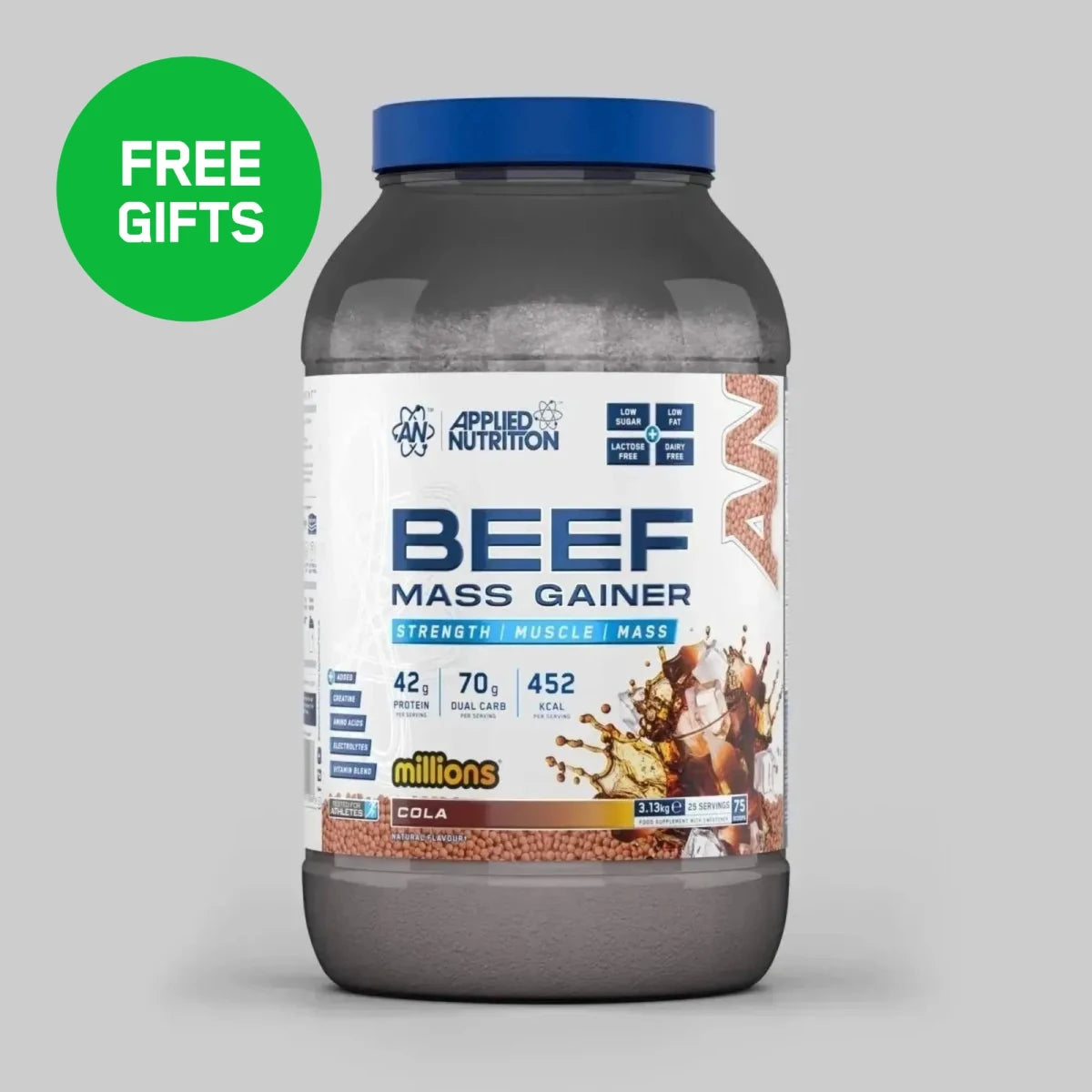 Applied Nutrition Beef Mass Gainer Tropical Vibes 3,13 kg 42g