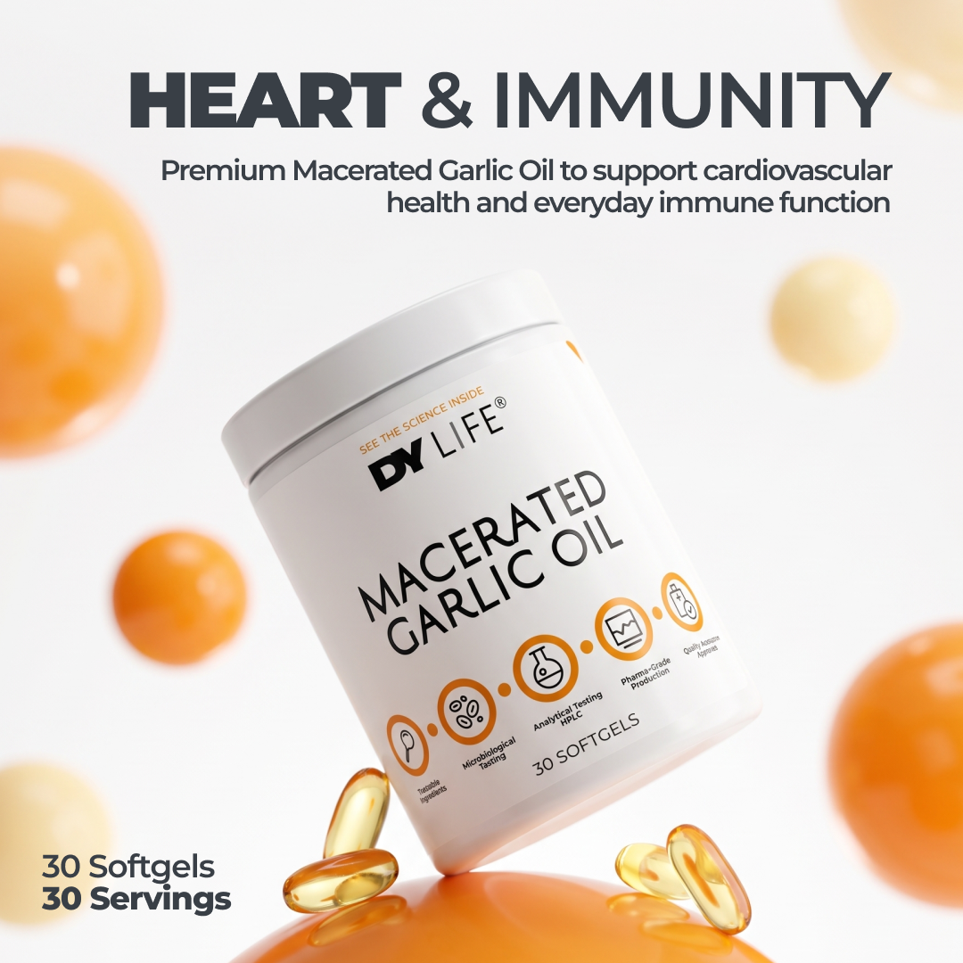 DY Life Huile d'Ail Macérée 30 capsules sans odeur