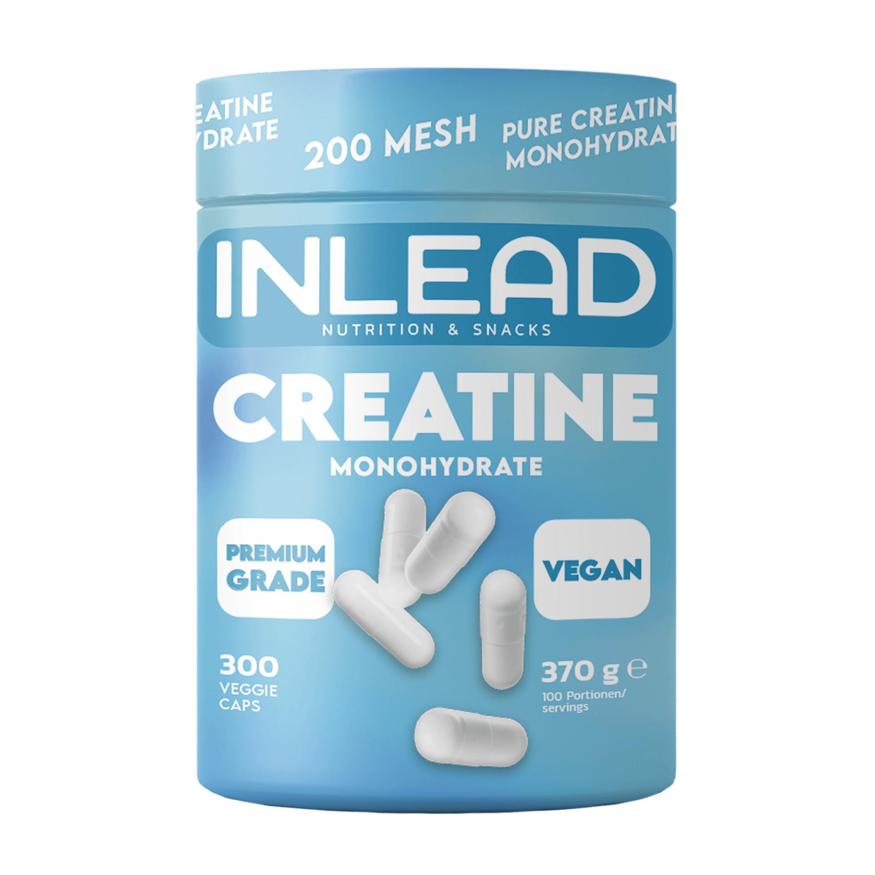 Inlead Kreatin Creatine gélules 90 vegan force