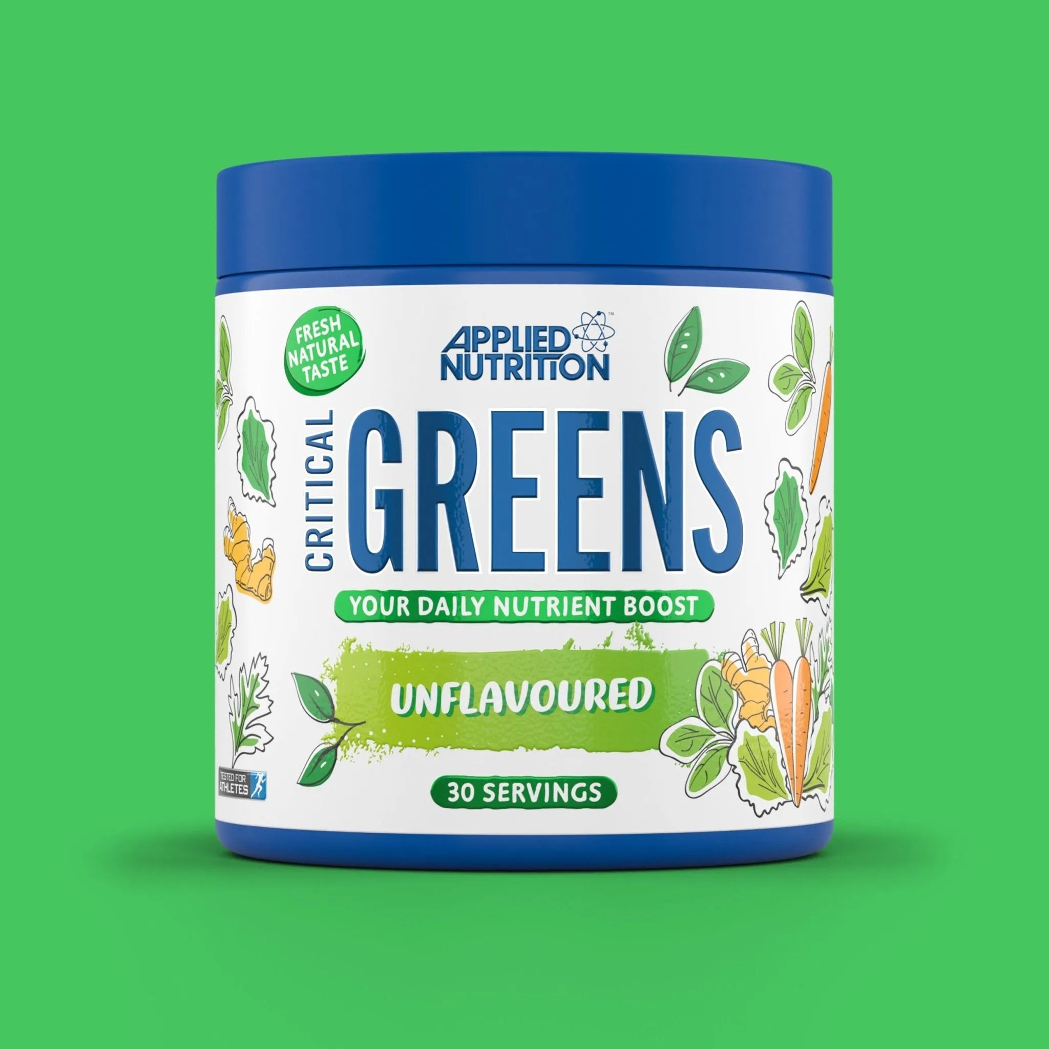 Applied Nutrition Critical Greens poudre 150g nature 17 greens
