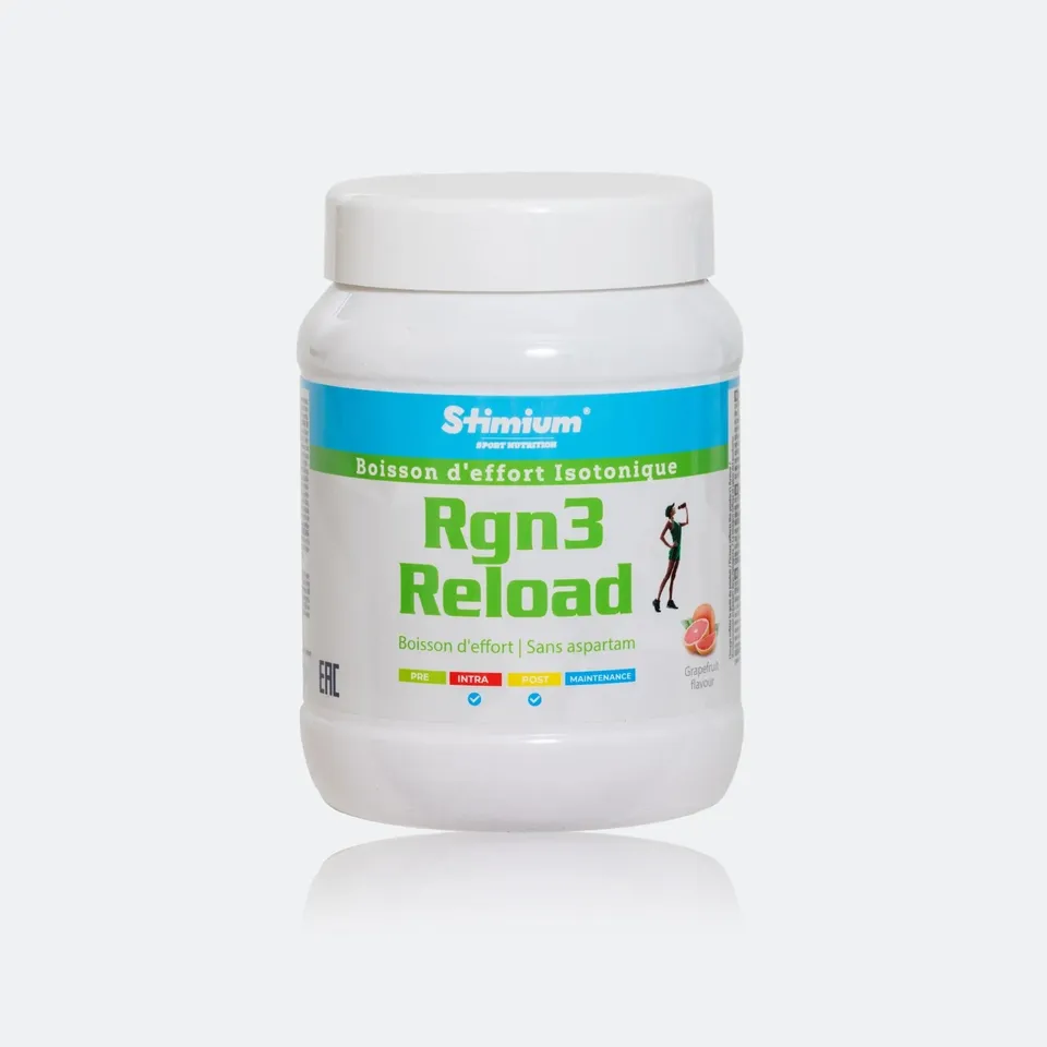 Stimium Rgn3 Reload boisson isotonique ginseng 30g