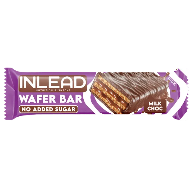 Inlead Protein Snacks Wafer Bar gaufrette Dark Choc 45 g