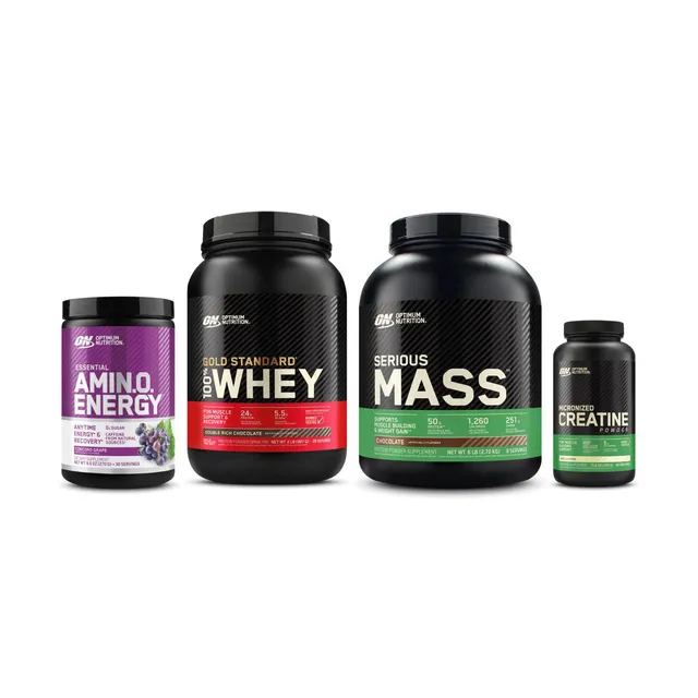 Optimum Nutrition Ultimate Performance Bundle pack whey créatine