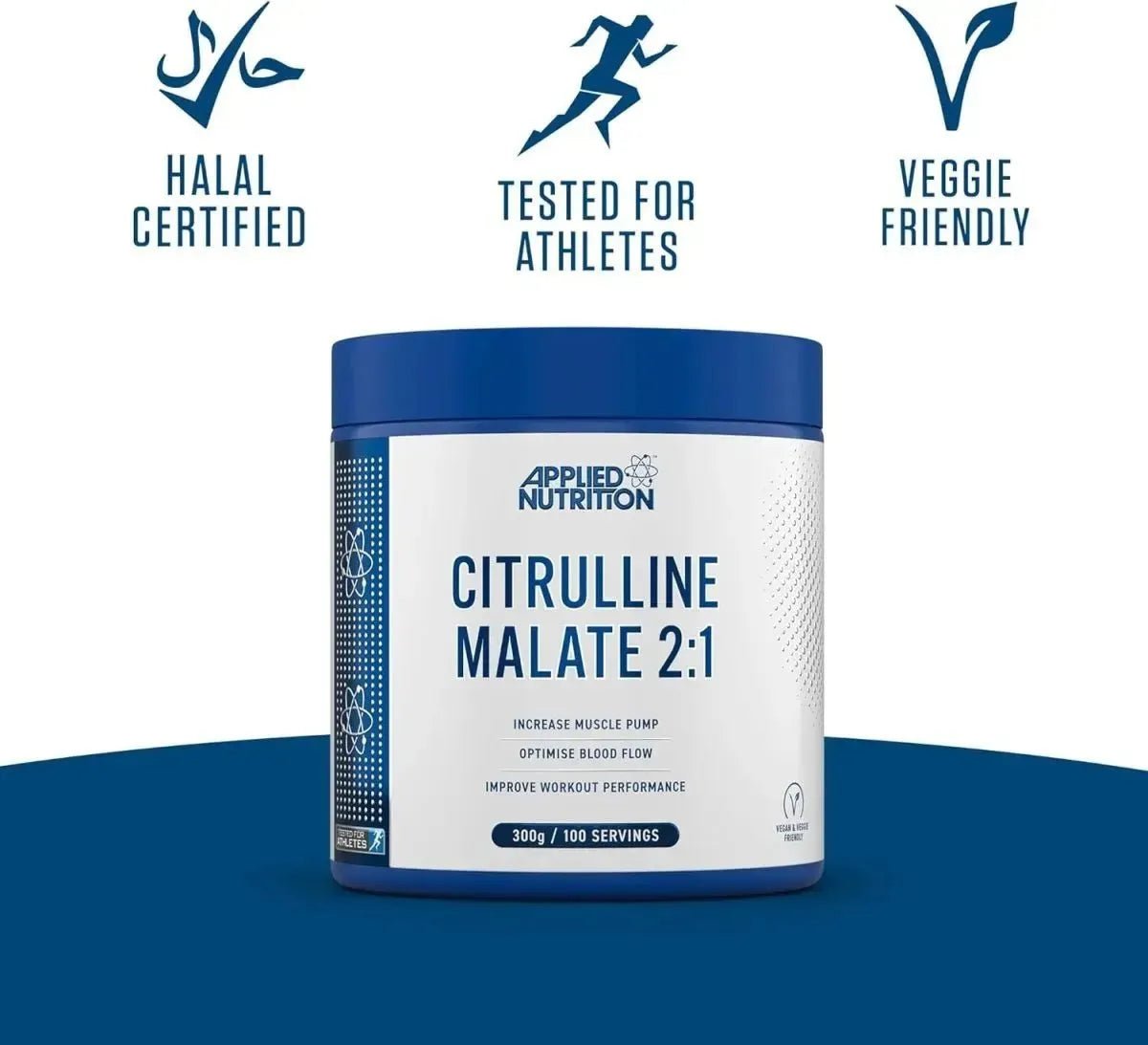 Applied Nutrition Citrulline Malate Acides Aminés 300 g