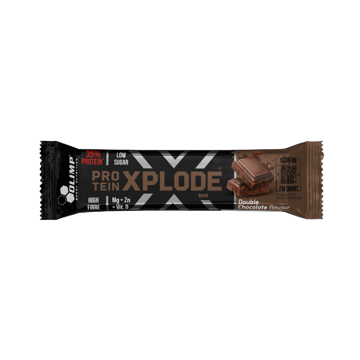 Olimp Protein Xplode Bar barre protéinée 40 g chocolat