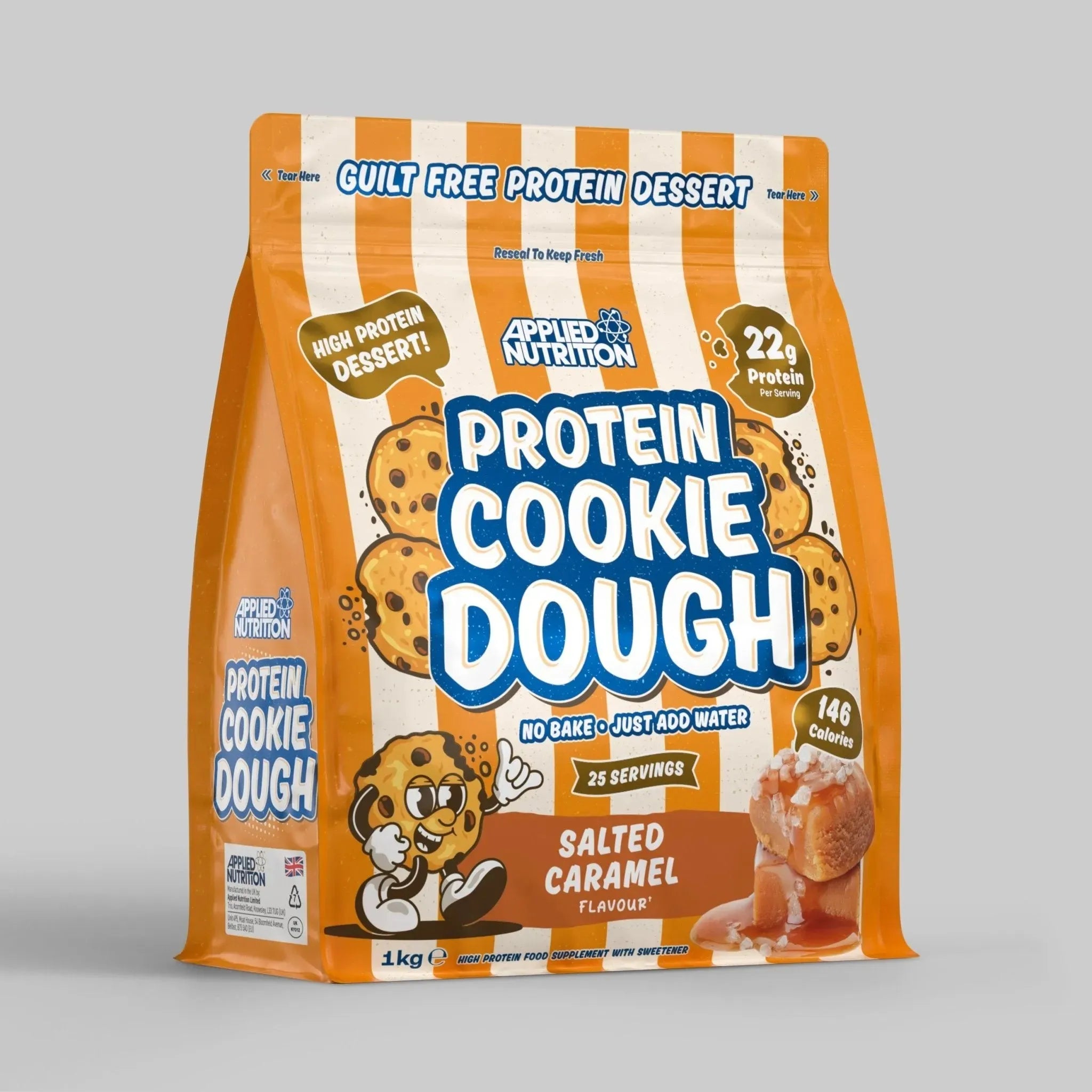 Applied Nutrition Protein Cookie Dough dessert 400g 22g