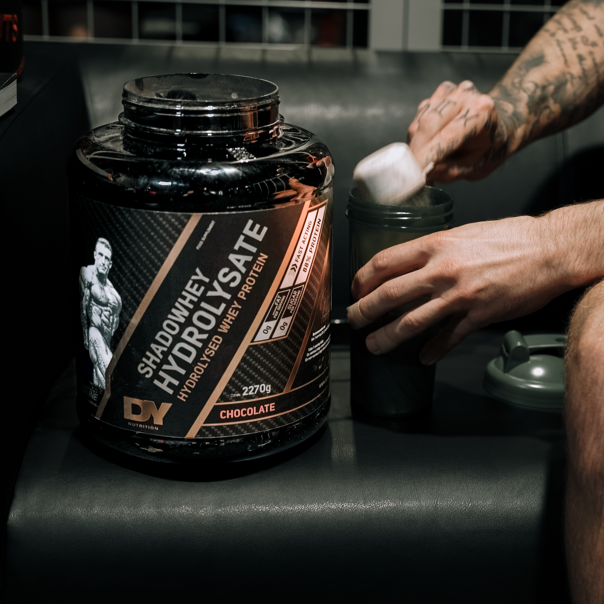Shadowhey Hydrolyzed whey hydrolysée 2.27kg chocolat