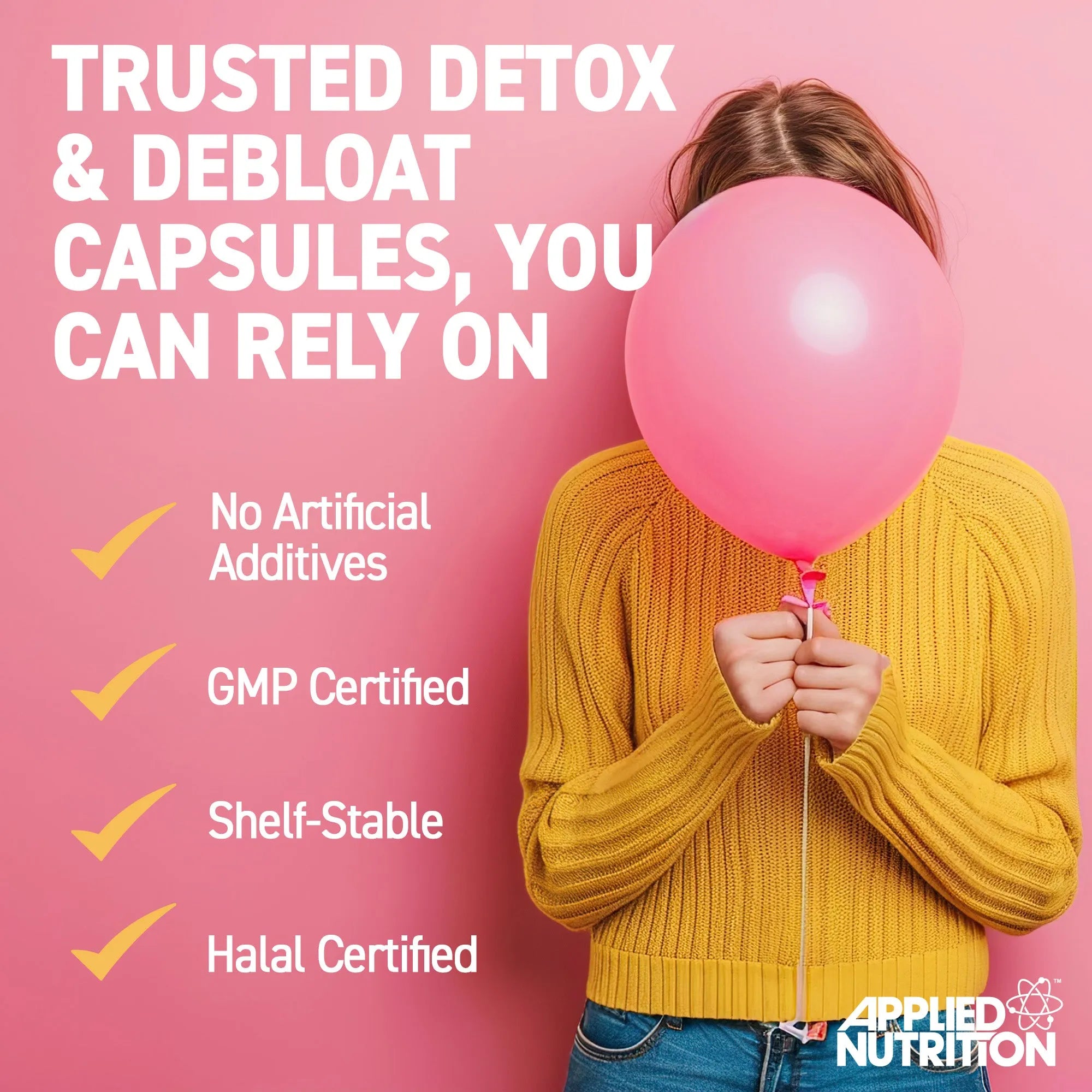 Applied Nutrition Detox Debloat gélules digestion 60 gélules