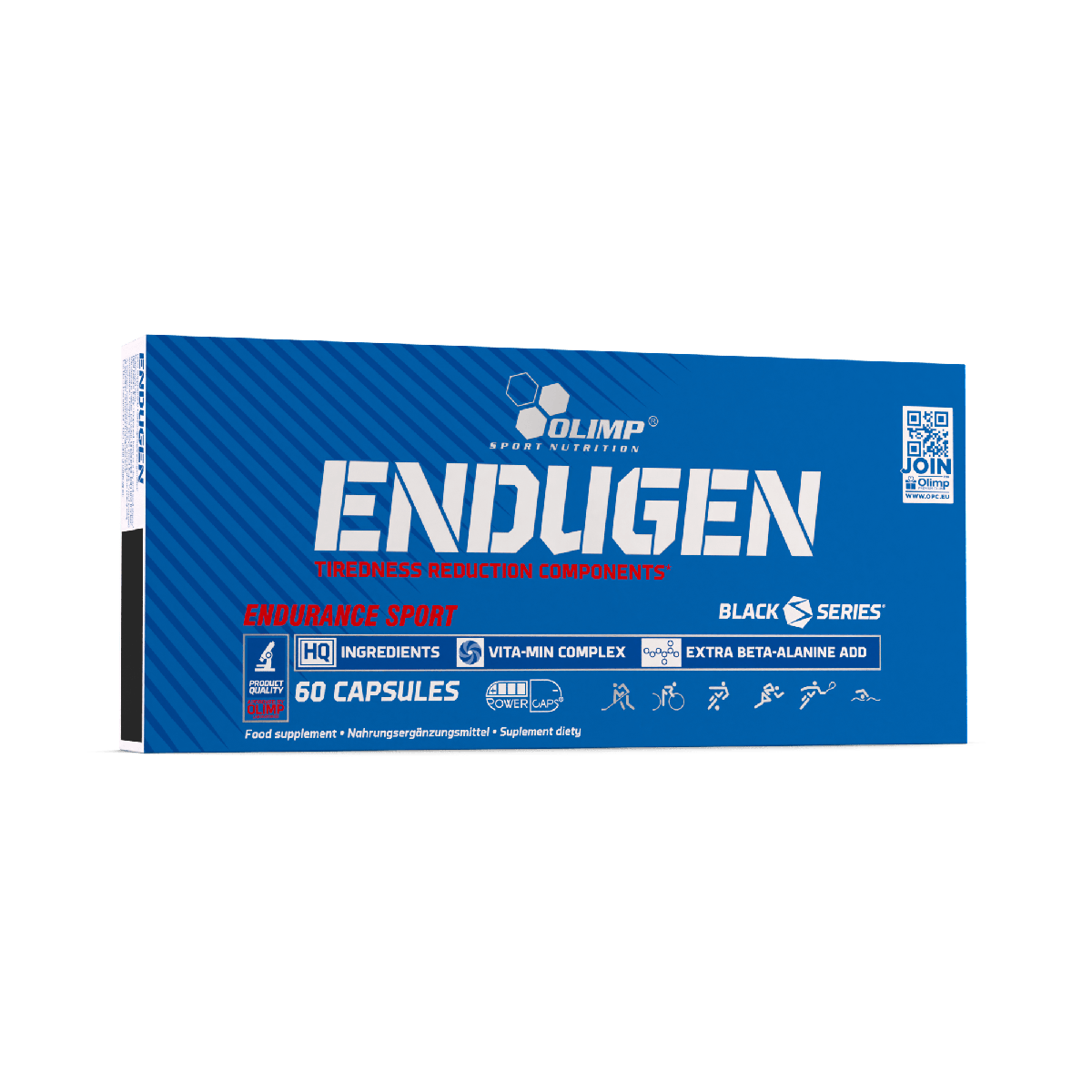 Olimp Endugen pré-workout guarana 60 gélules