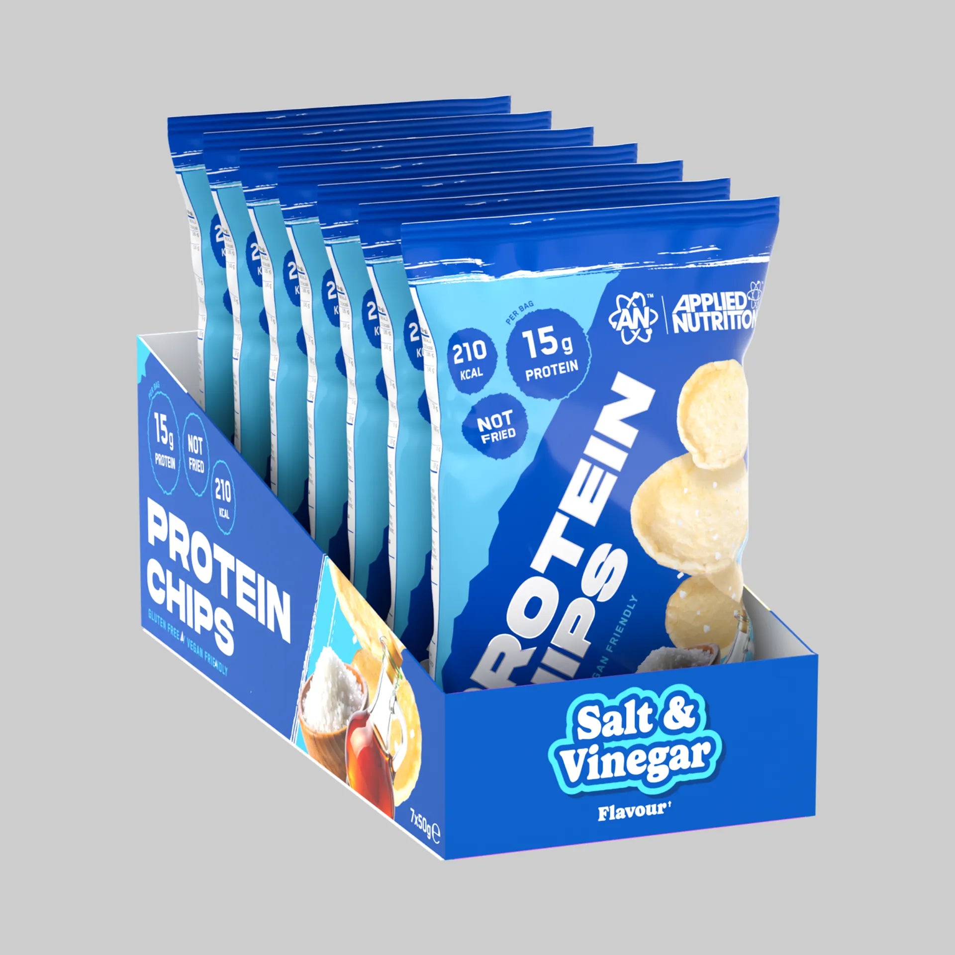 Applied Nutrition Protein Chips Snack 50g Original 15g