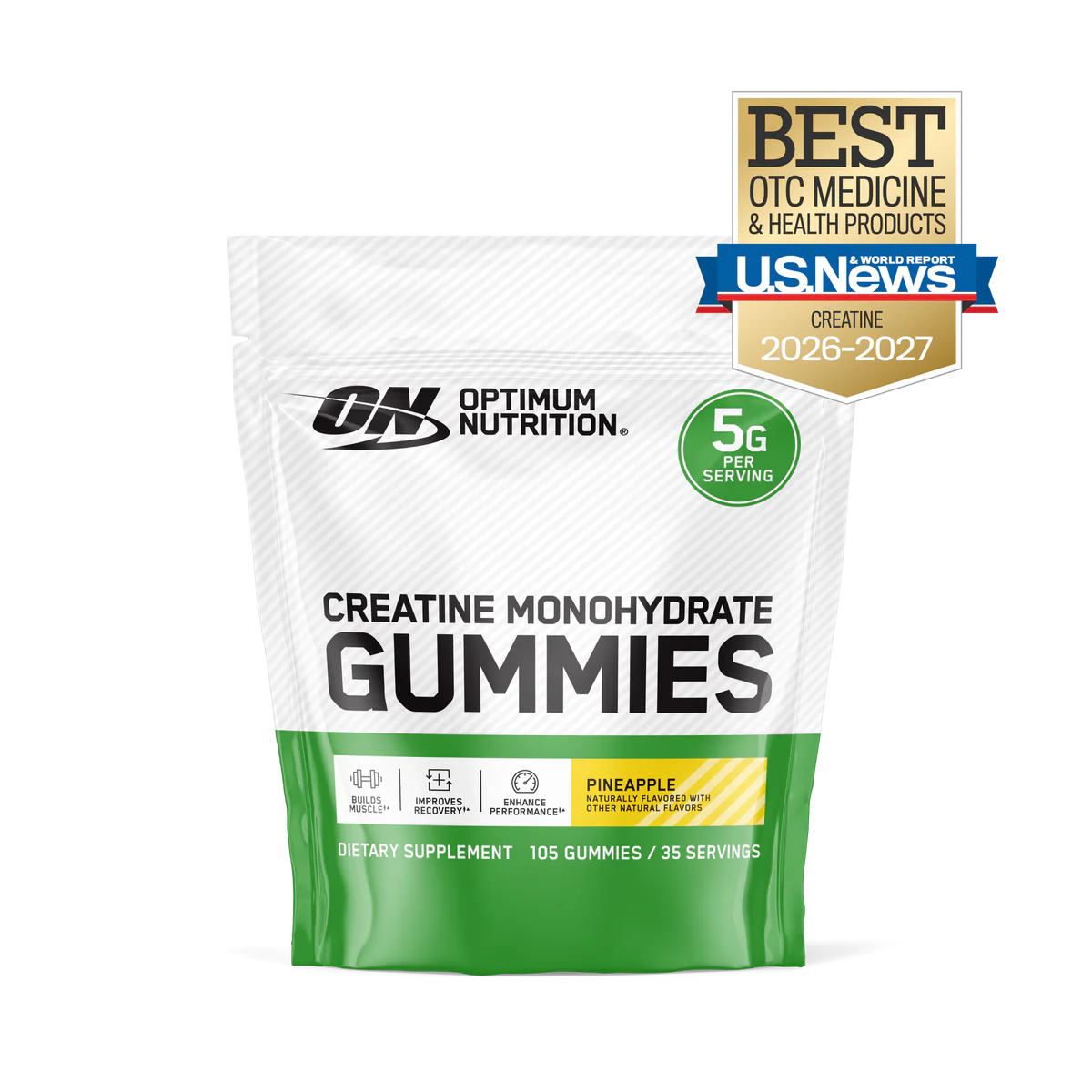 Optimum Nutrition Creatine Monohydrate Gummies fruit 5 g
