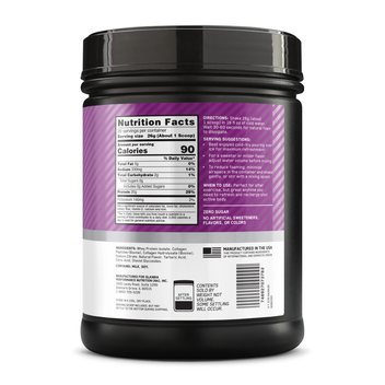 Optimum Nutrition Clear Protein protéine clear 20g collagène