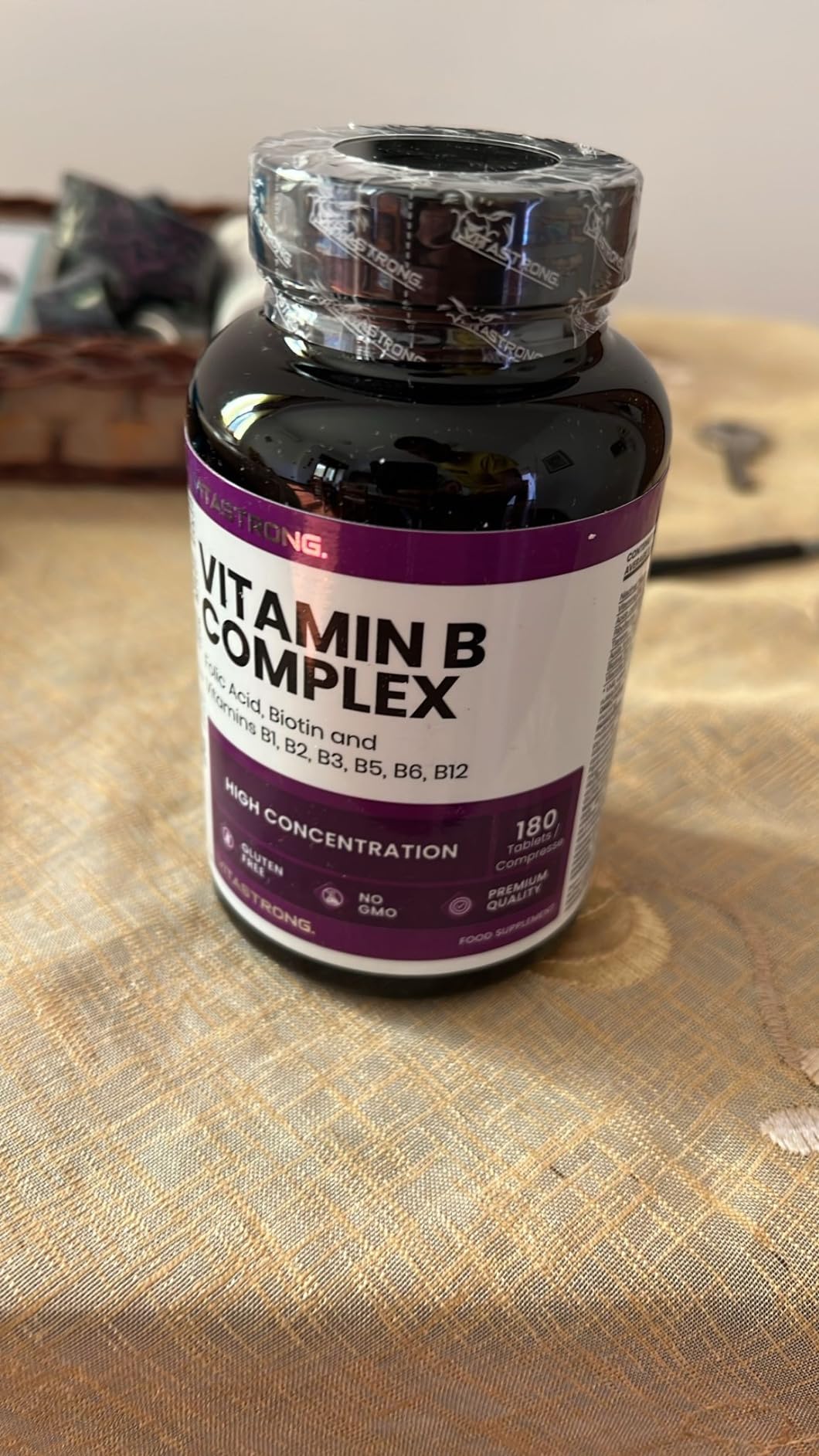 Vitastrong Vitamines Complexe B comprimés 180 haute dose