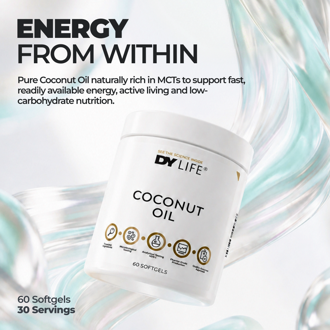 DY Nutrition DY Life huile coco 60 gélules MCT