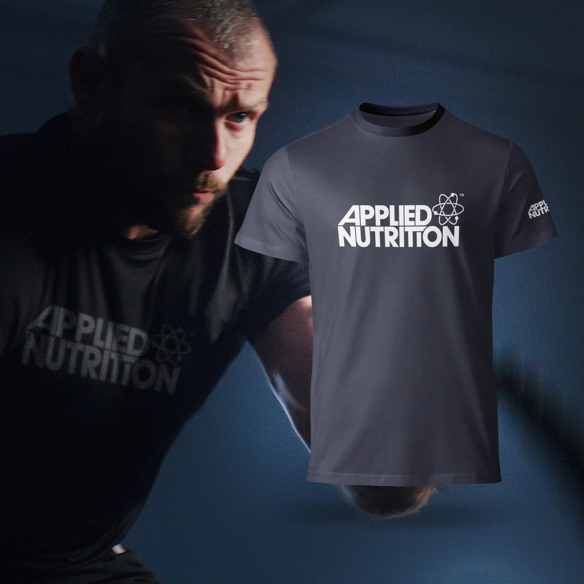Applied Nutrition T-Shirt Fitness Col Rond Taille M