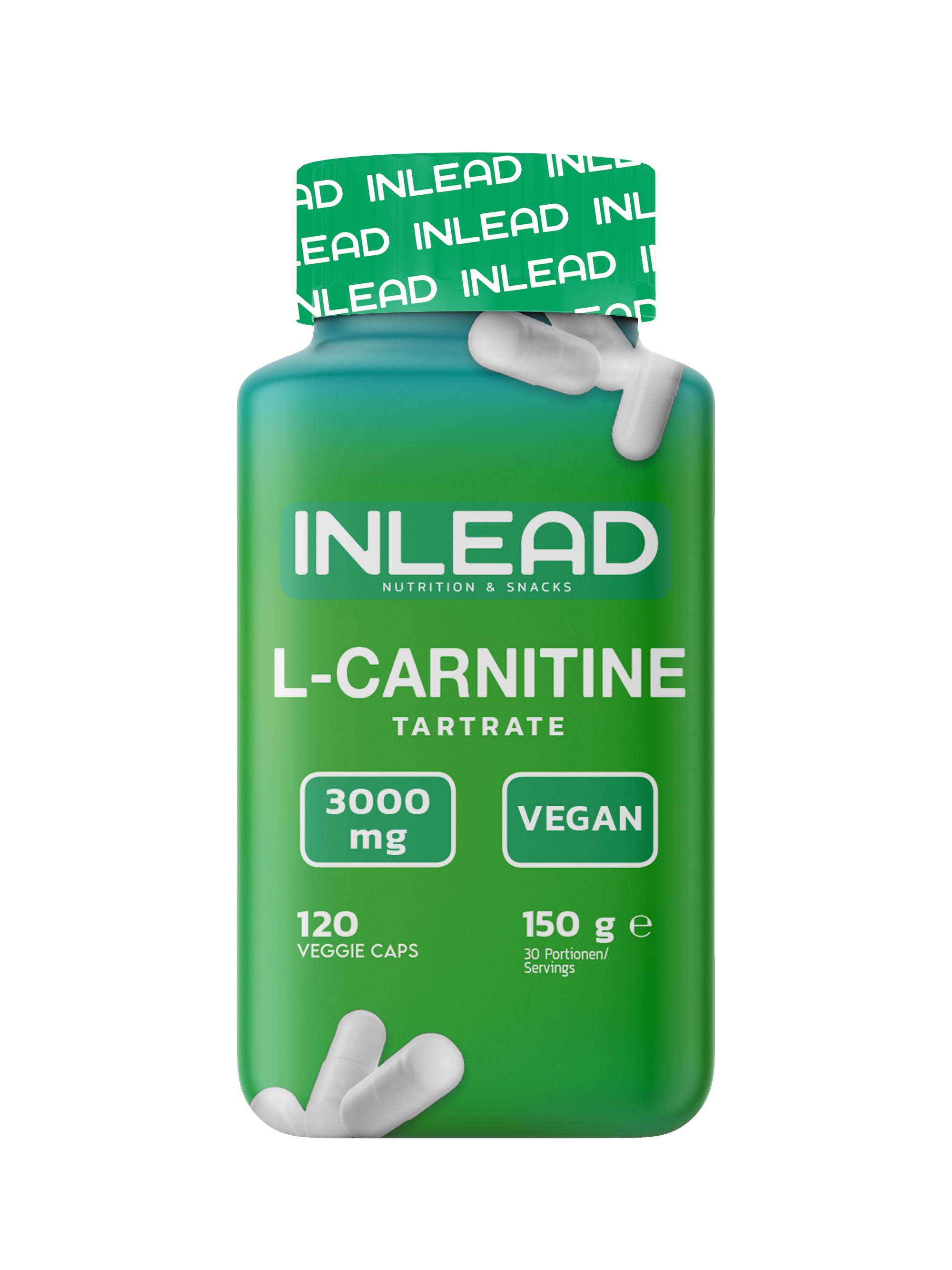 Inlead L-Carnitine gélules 120 caps vegan