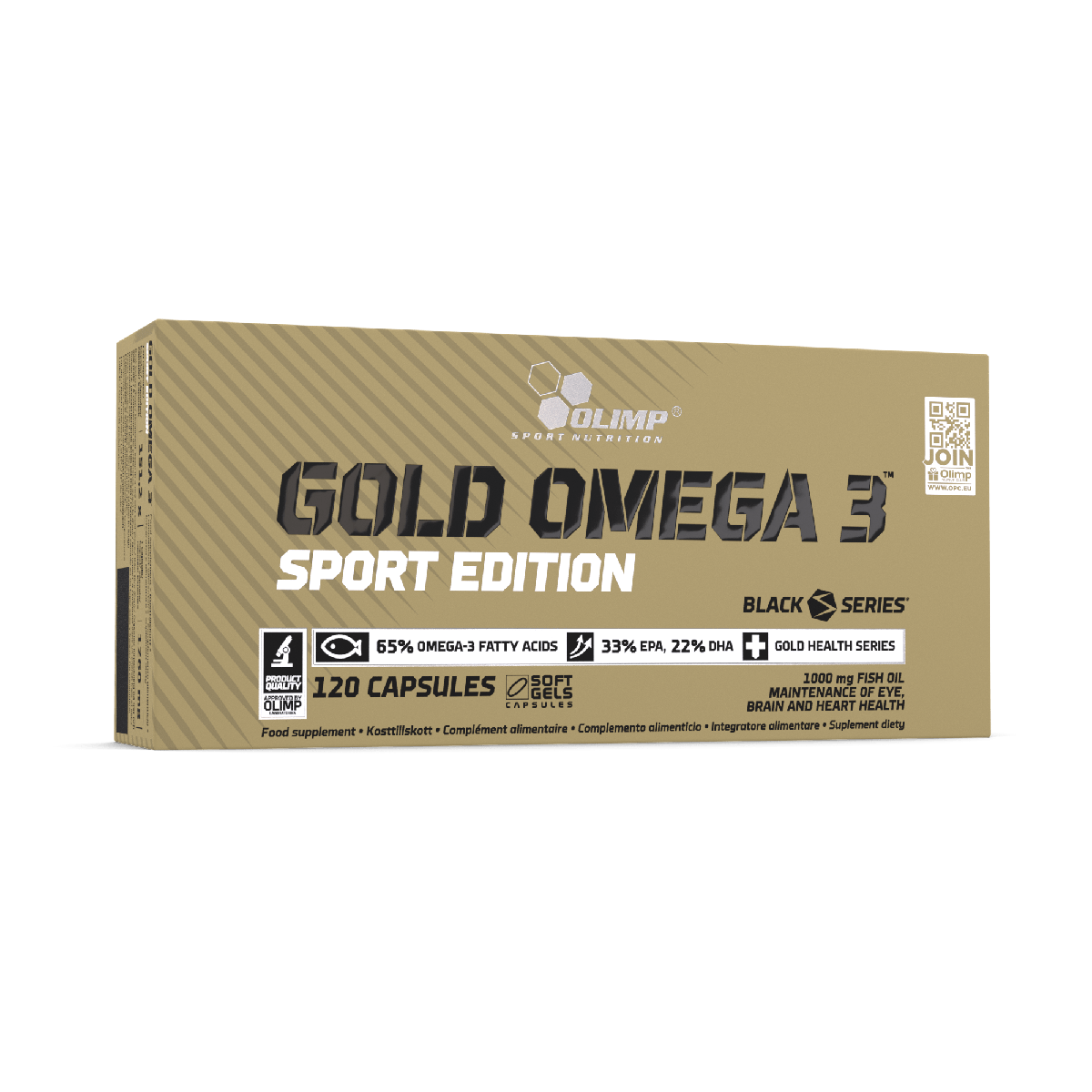 Olimp Gold Omega 3 Sport Edition oméga 3 120 capsules