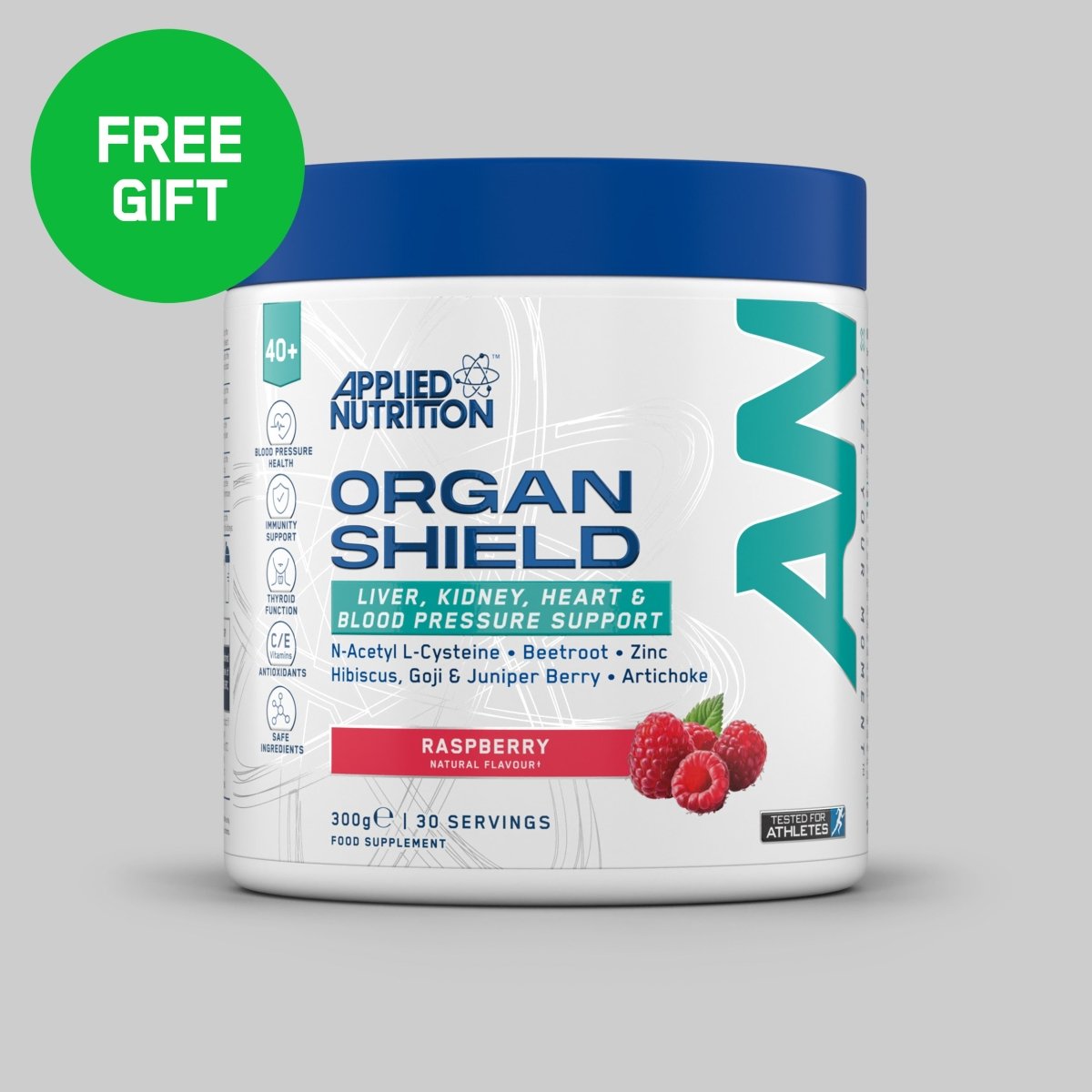 Applied Nutrition 40+ Organ Shield poudre pêche 300 g