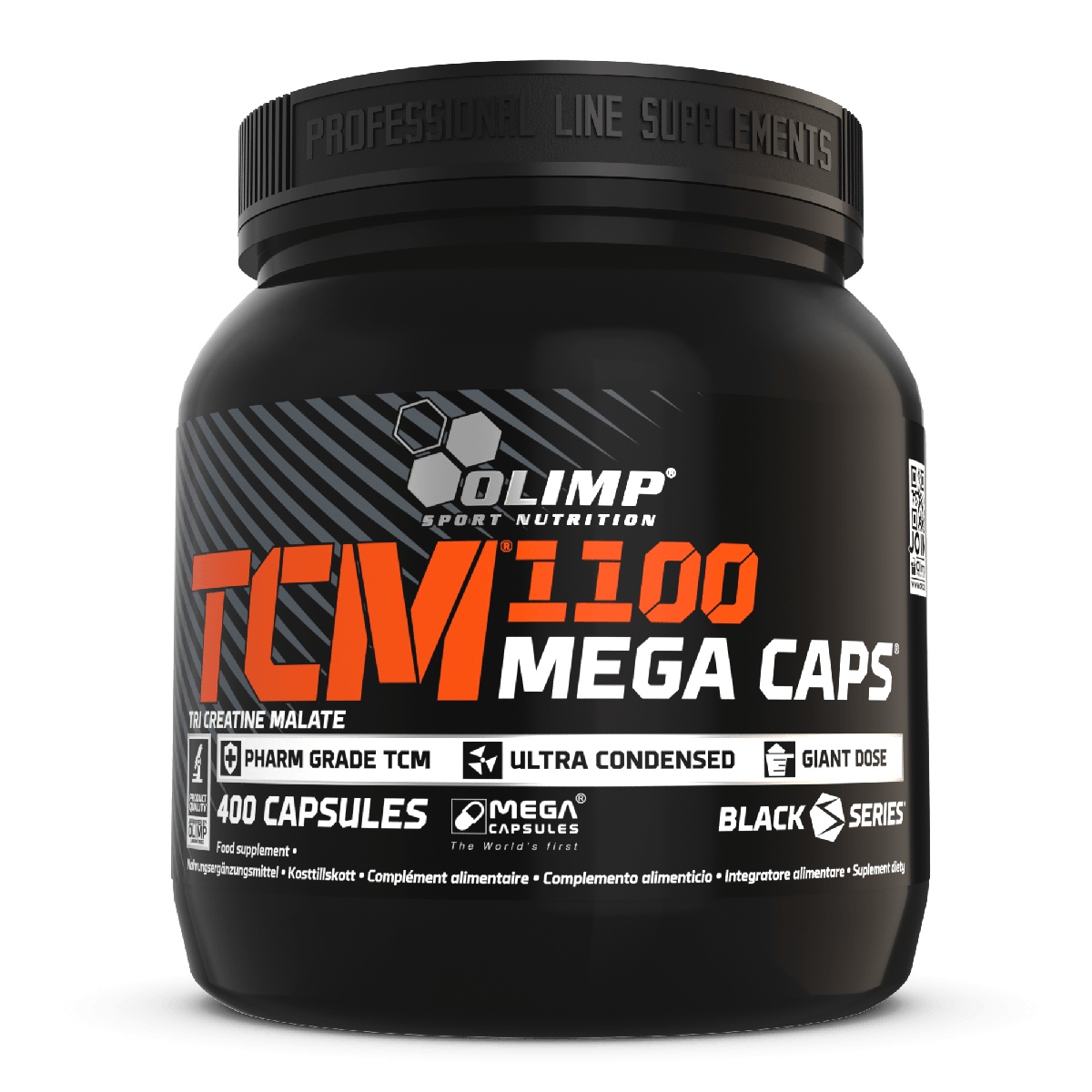 Olimp TCM Mega Caps créatine malate 400 gélules