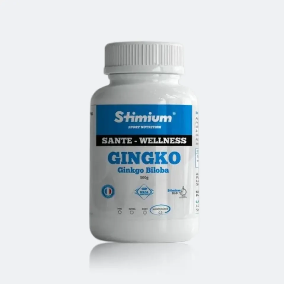 Stimium Santé Gingko Biloba 500mg gélules mémoire concentration