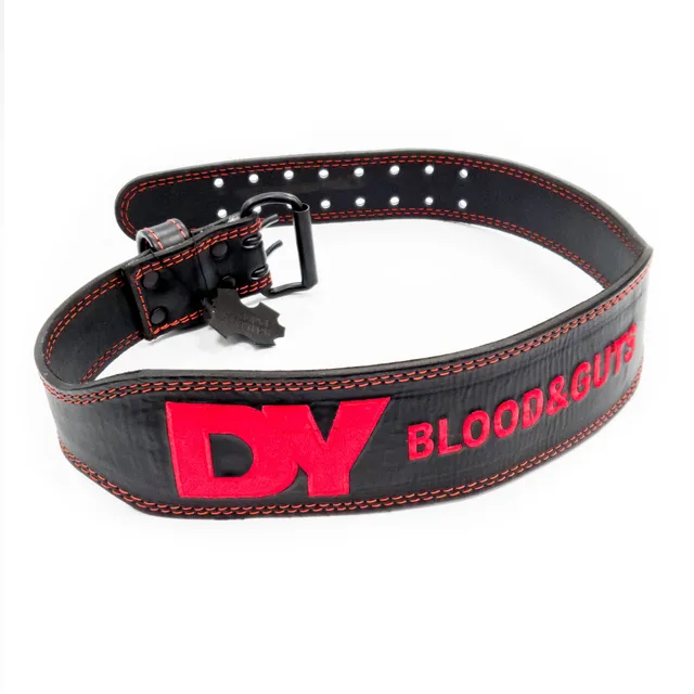 DY Nutrition ceinture cuir musculation Blood & Guts