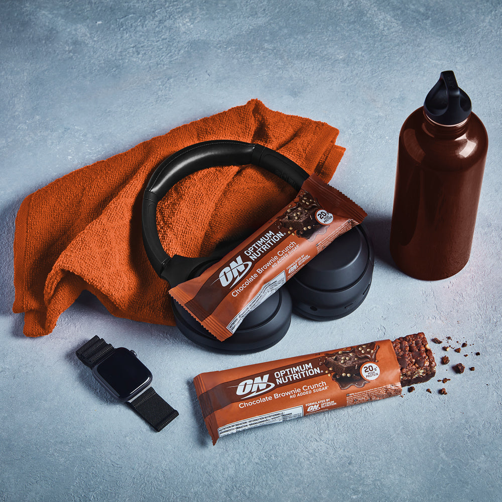 Optimum Protein Bars Brownie Chocolat 65 g 20g Protéines
