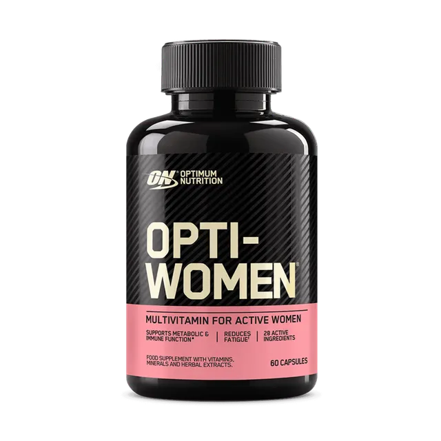 Optimum Nutrition Opti-Women Multivitamine Femme 60 Comprimés Fer