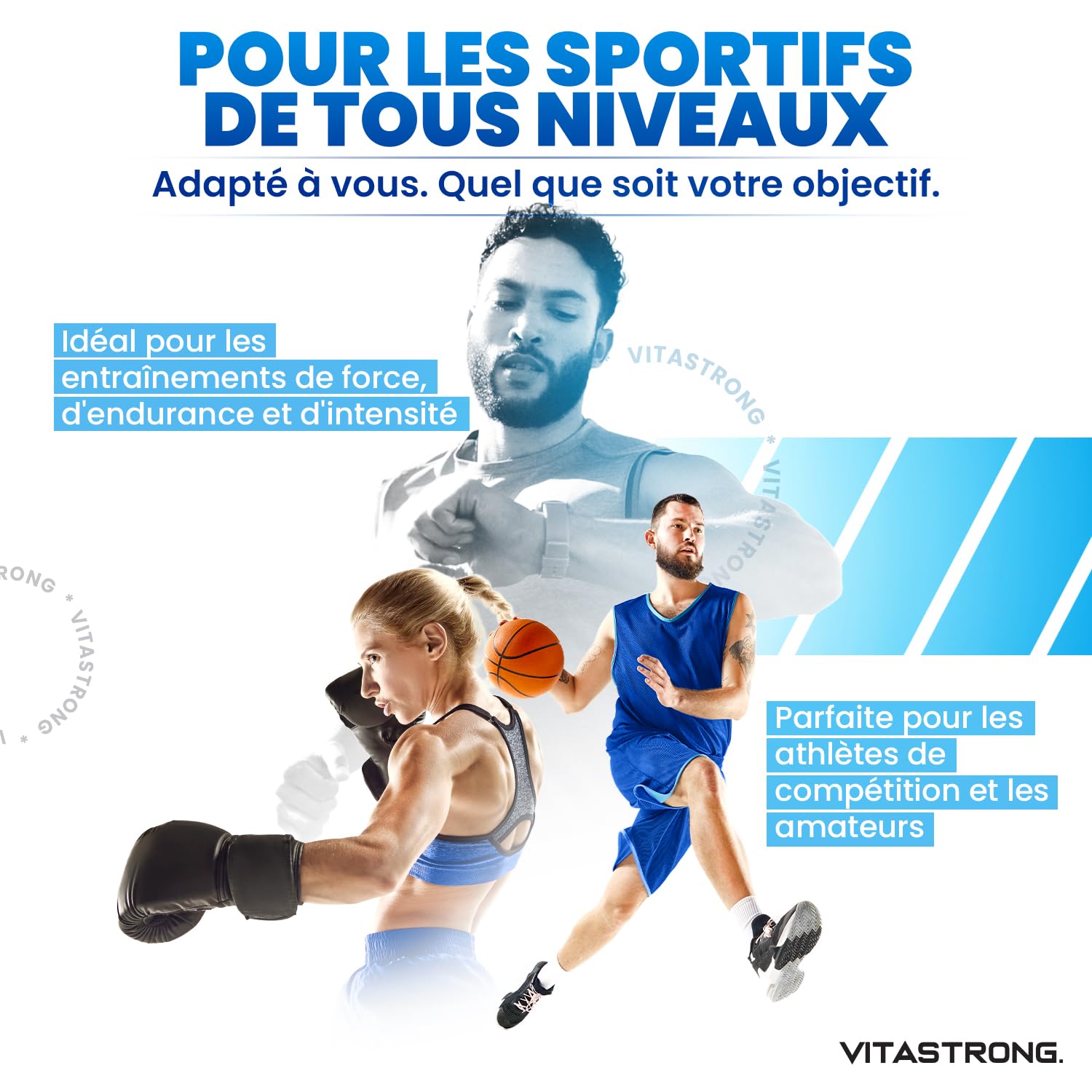 Vitastrong CreaStrong créatine monohydrate poudre 250 g pure