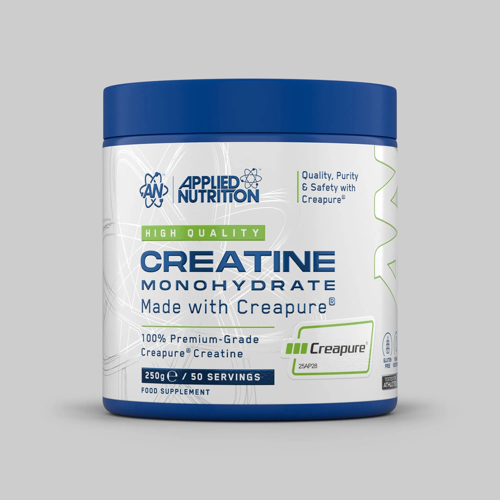 Applied Nutrition Creatine Creapure Créatine Monohydrate Poudre