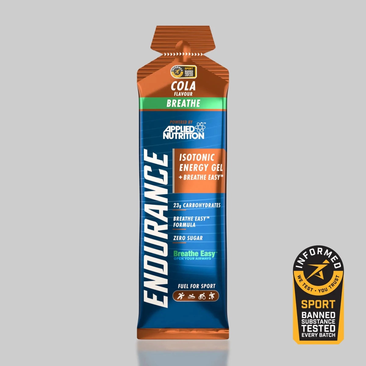 Applied Nutrition Endurance gel isotonique cassis 23g 1 gel