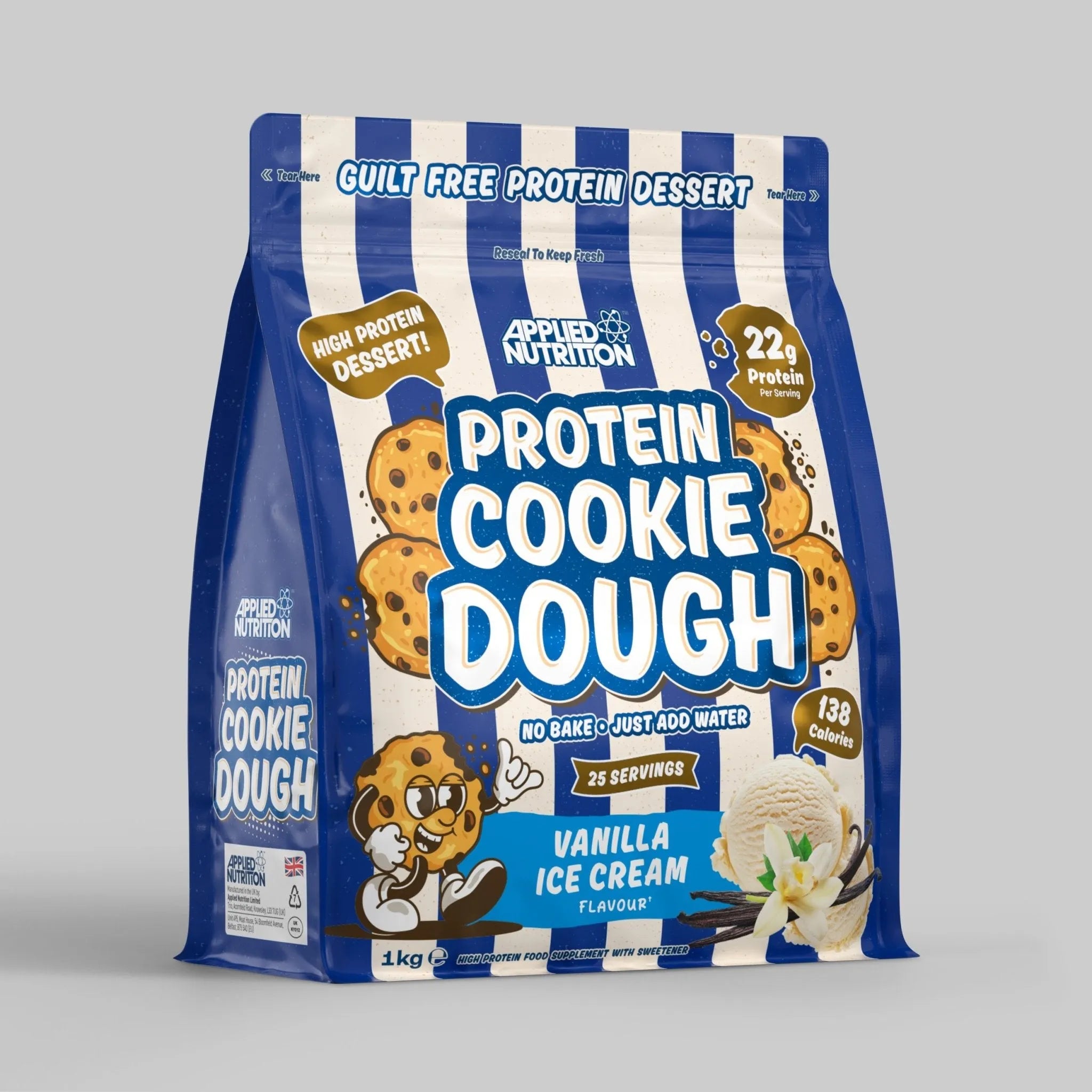 Applied Nutrition Protein Cookie Dough dessert 400g 22g