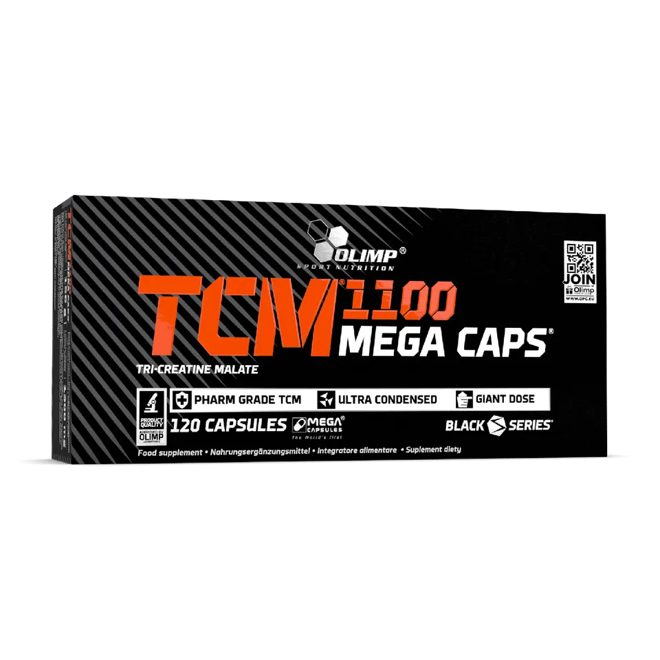 Olimp TCM Mega Caps créatine malate 120 gélules