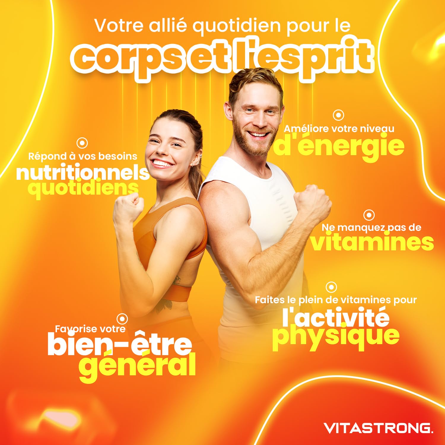 Vitastrong Multivitamines Complètes 13 vitamines homme femme