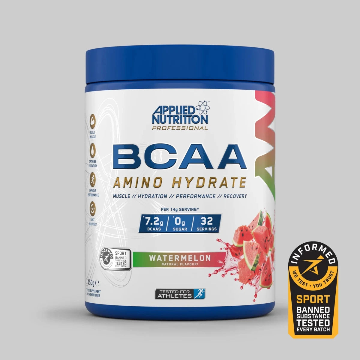 Applied Nutrition BCAA Amino Hydrate Icy Blue Raz 450 g