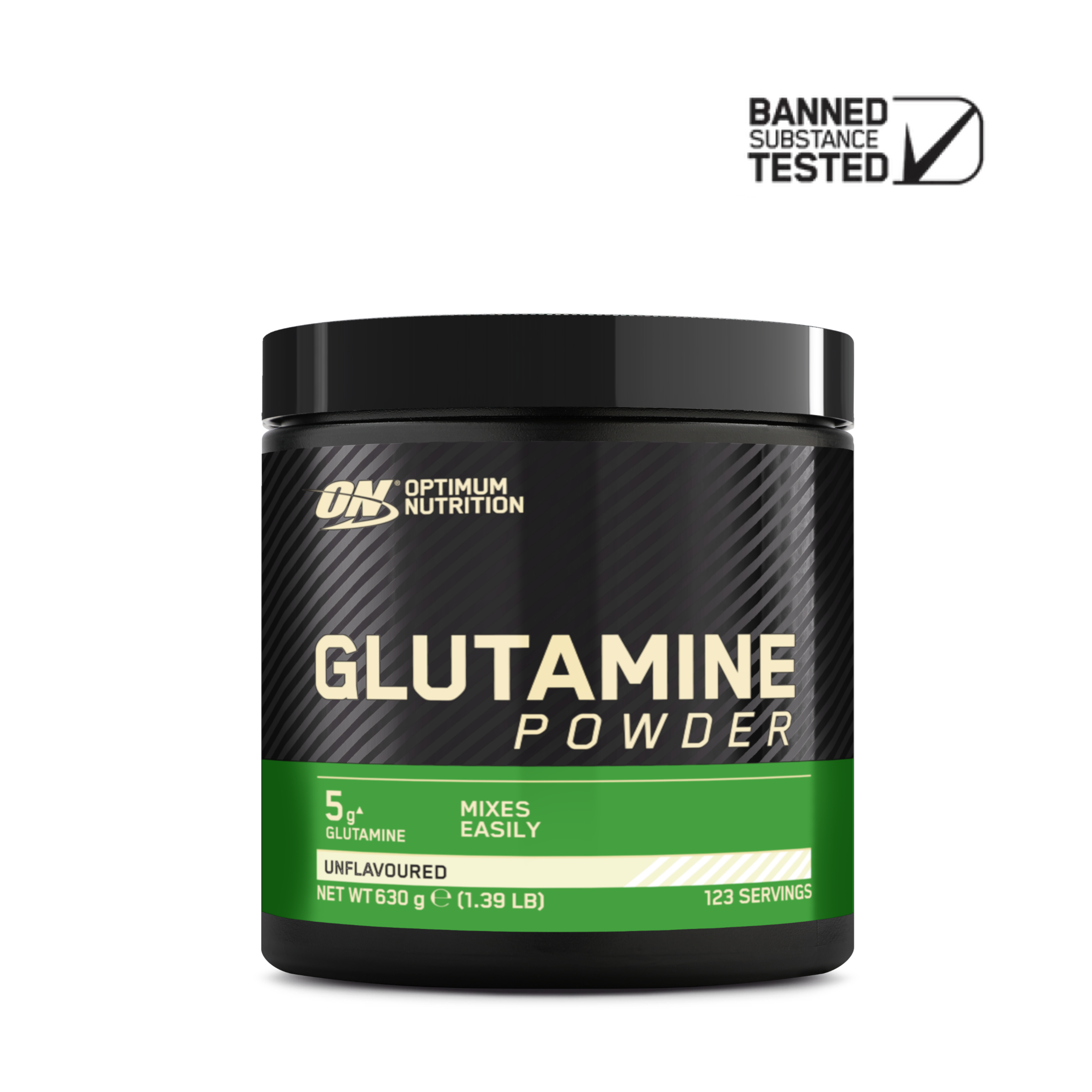Optimum Nutrition Glutamine Elite poudre 630 g nature