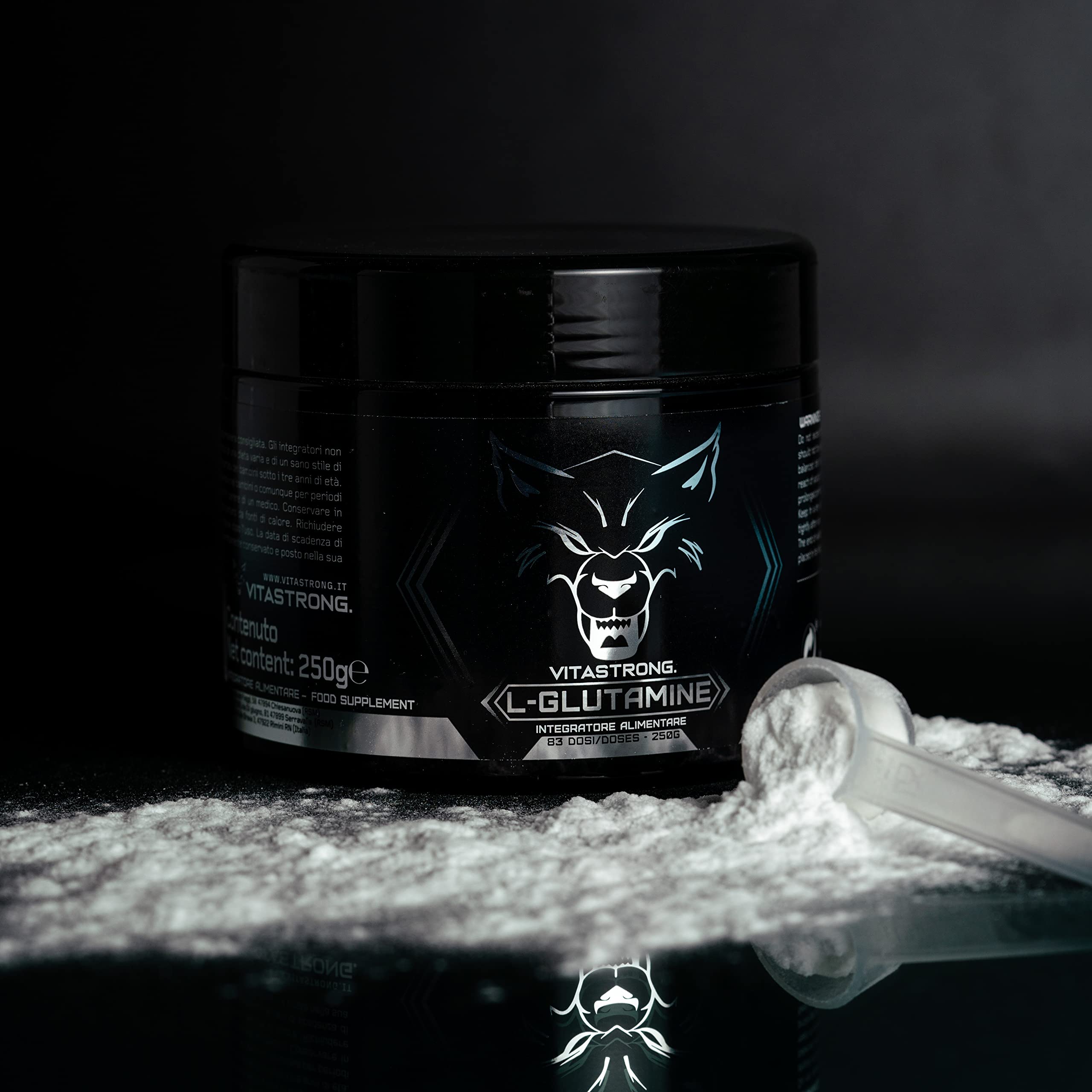 Vitastrong Acides aminés L-Glutamine poudre 250 g Kyowa