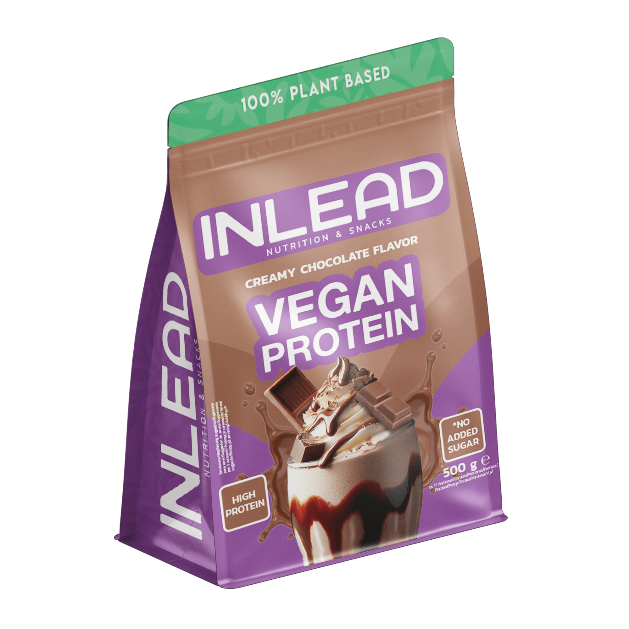 Inlead Vegan Protein protéine 500g creamy chocolate