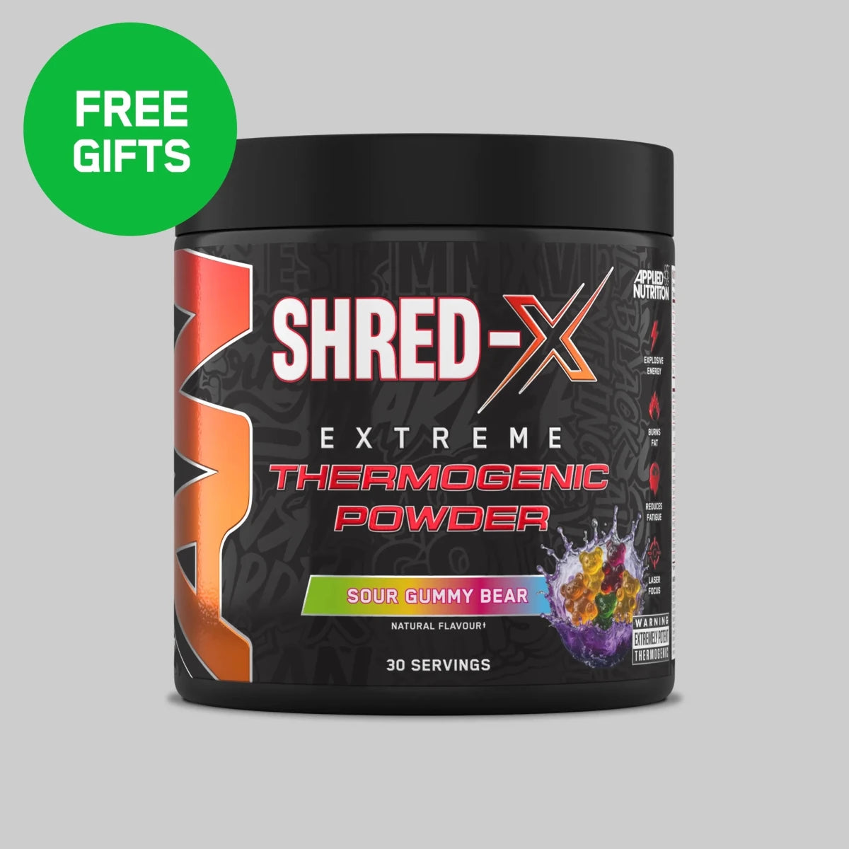 Applied Nutrition Shred X brûleur Fraise Kiwi 300g