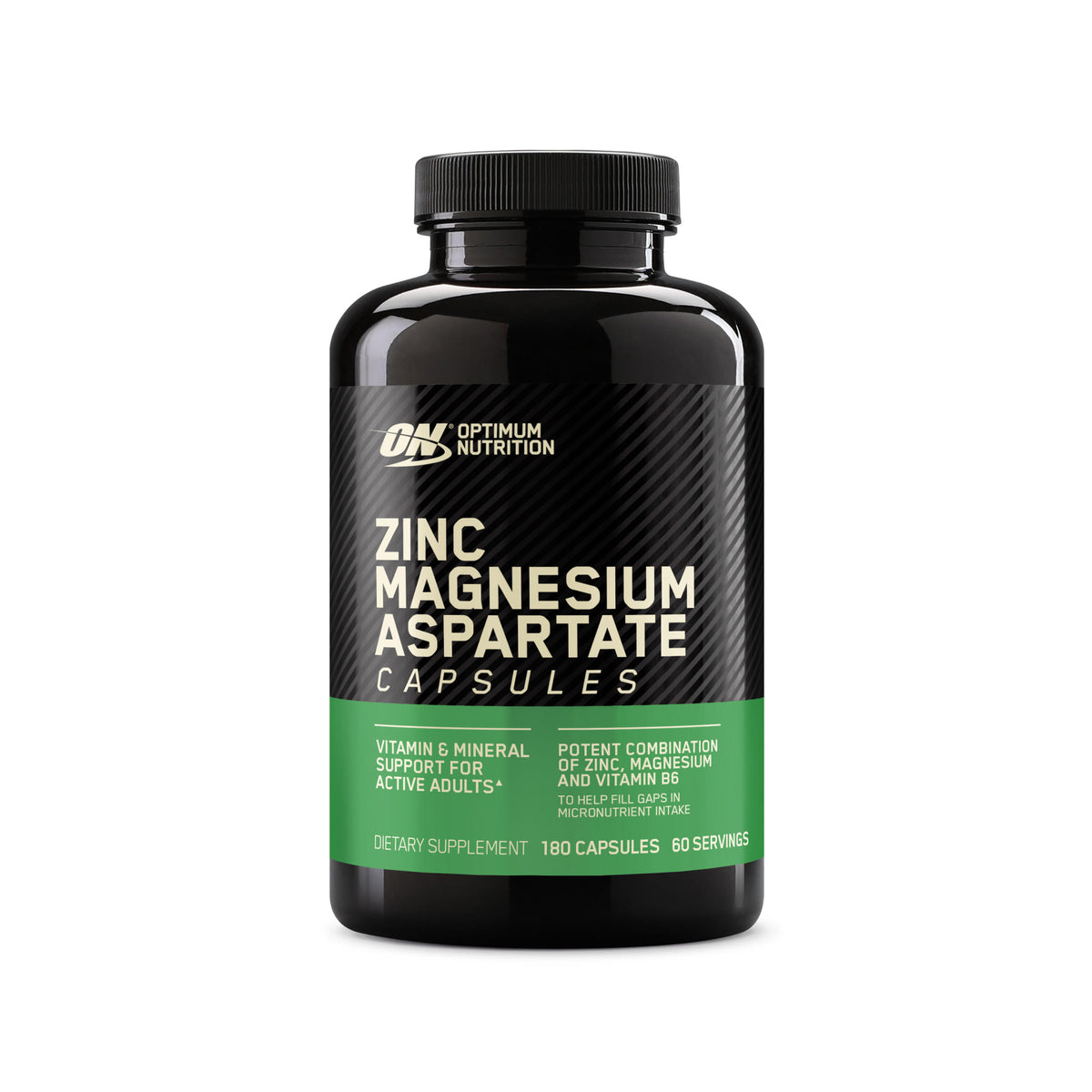 Optimum Nutrition ZMA zinc magnésium vitamine B6 gélules