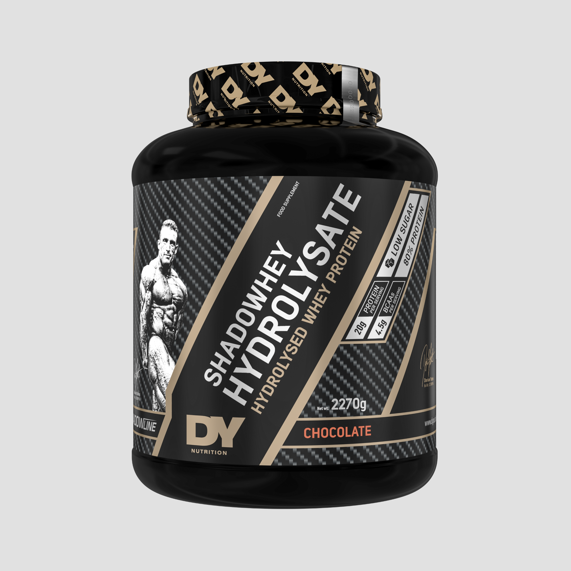 Shadowhey Hydrolyzed whey hydrolysée 2.27kg chocolat