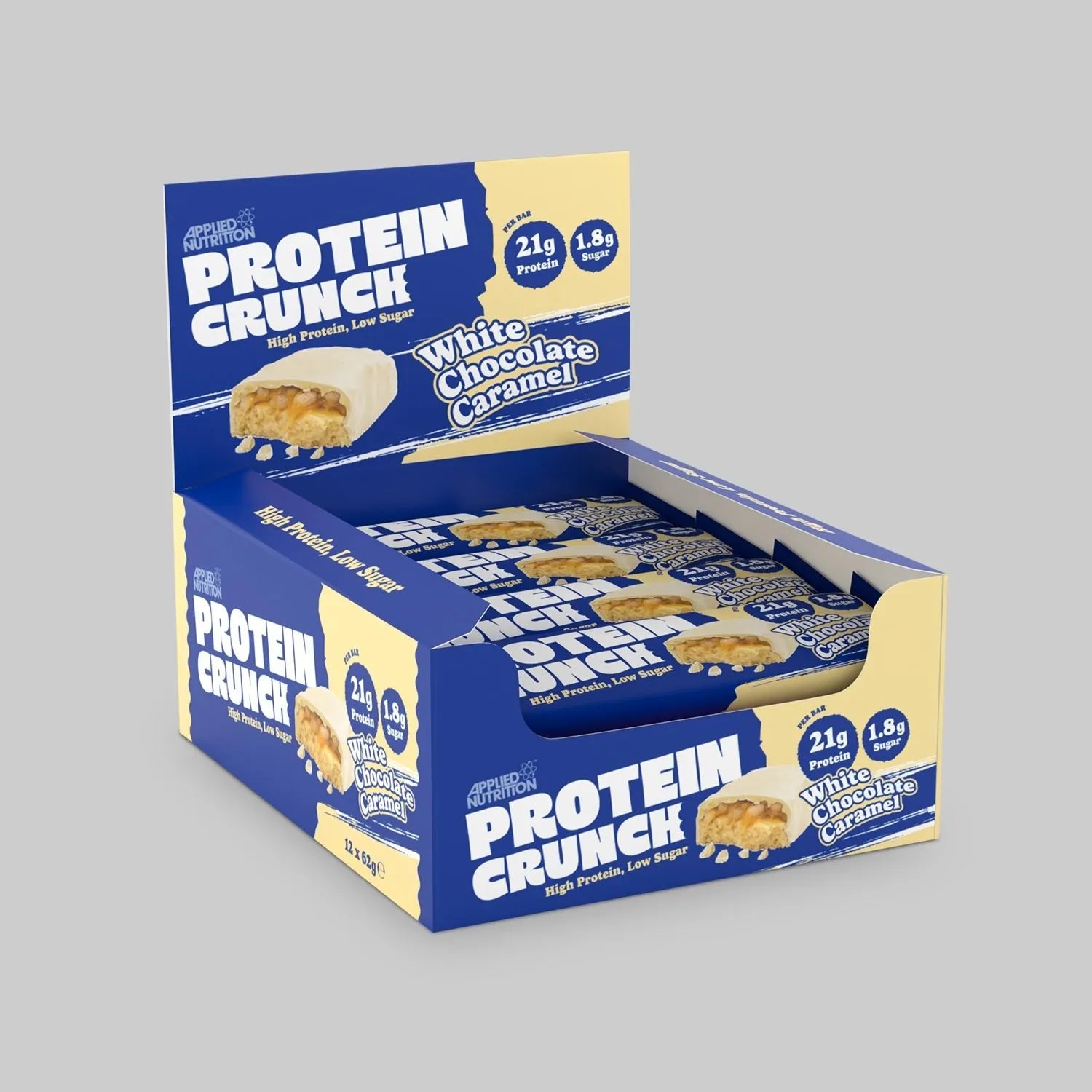 Applied Nutrition Crunch barre protéinée chocolat lait caramel 1 barre