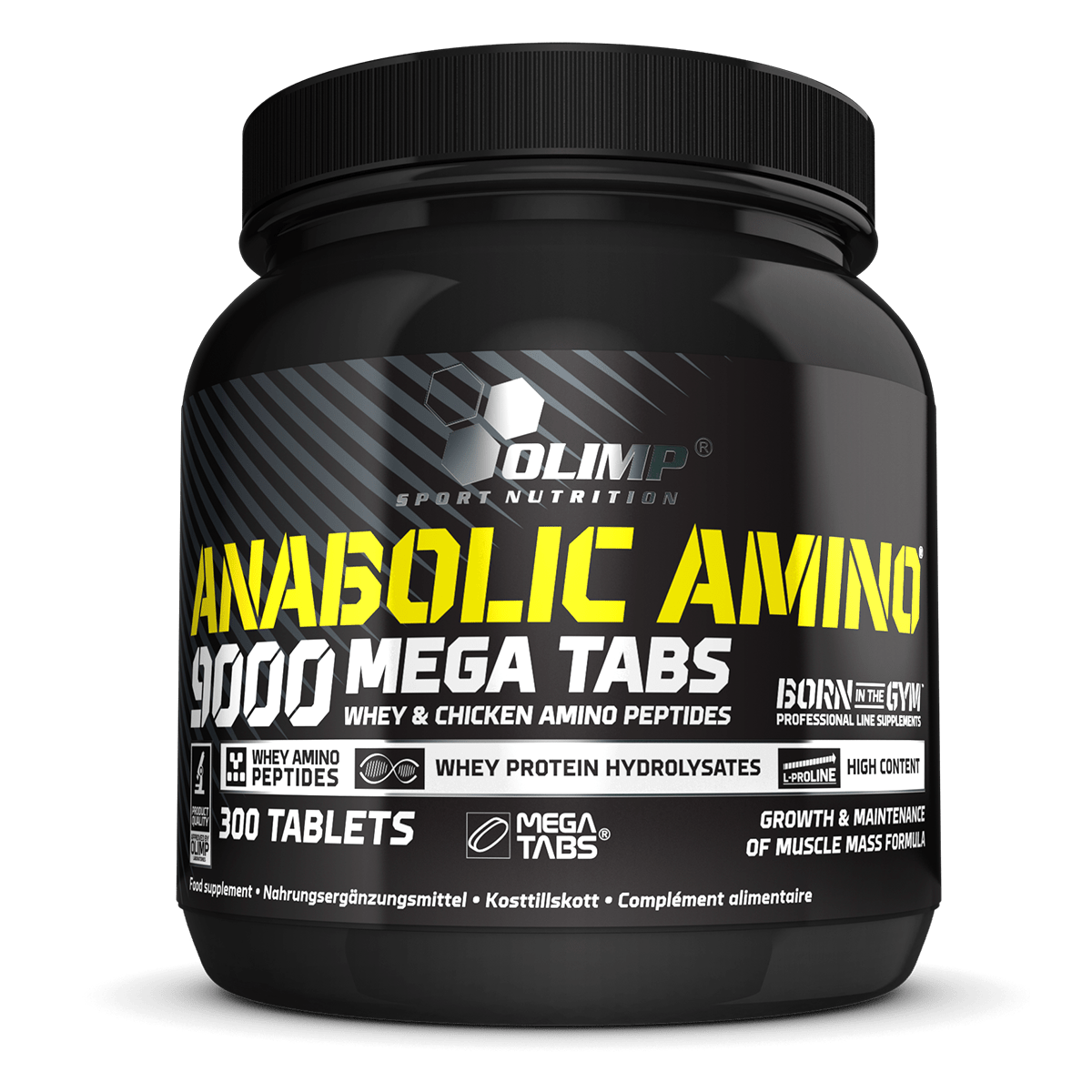 Olimp Anabolic Amino 9000 Mega Tabs acides aminés 300 comprimés