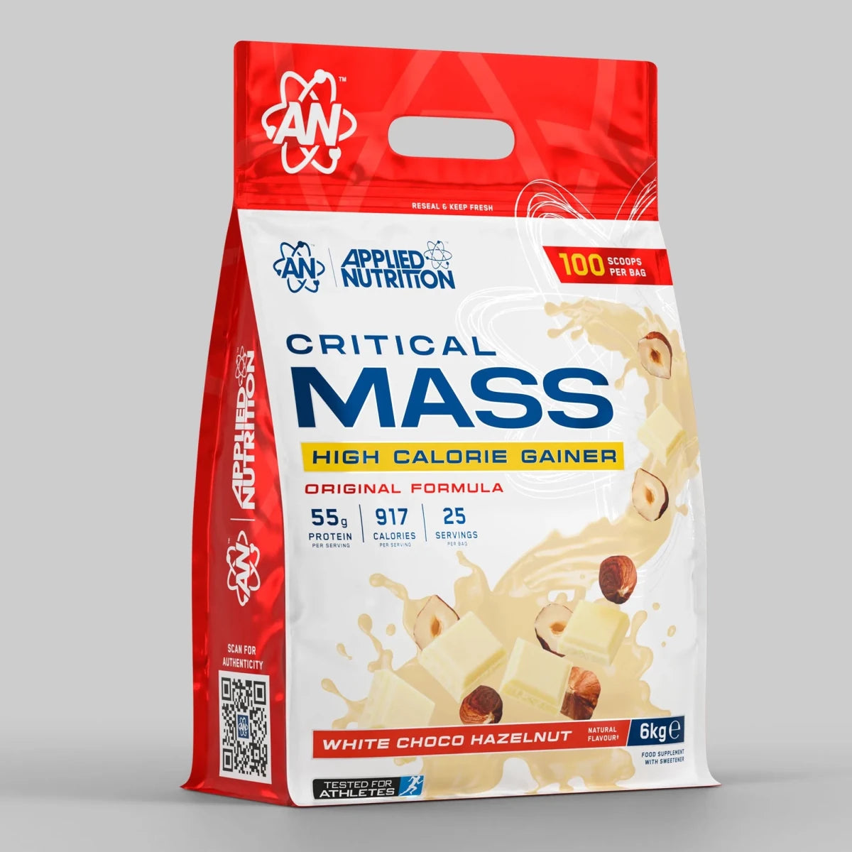 Applied Nutrition Critical Mass Original 6kg gainer chocolat 900 kcal