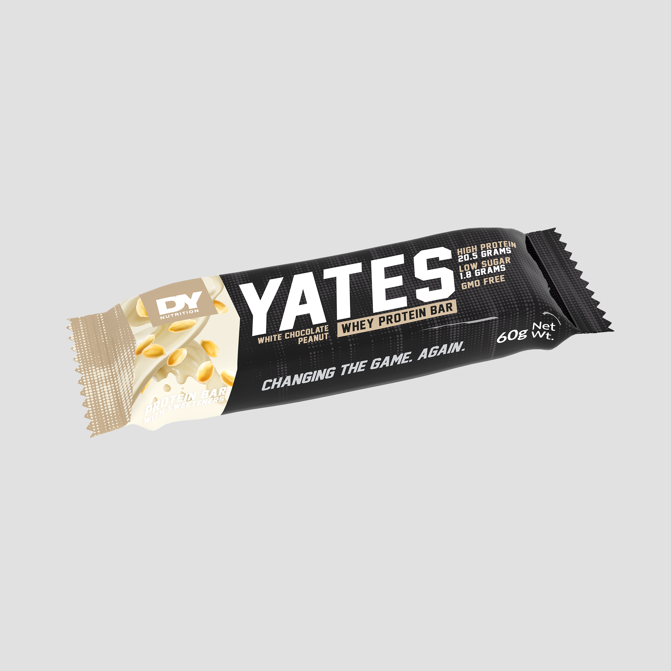 DY Nutrition Yates Bar protéinée 60g chocolat-caramel