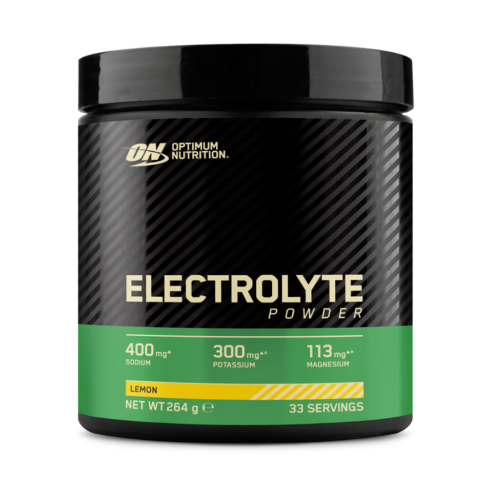 Optimum Nutrition Health Wellness Electrolyte Poudre Orange 264g sans sucre