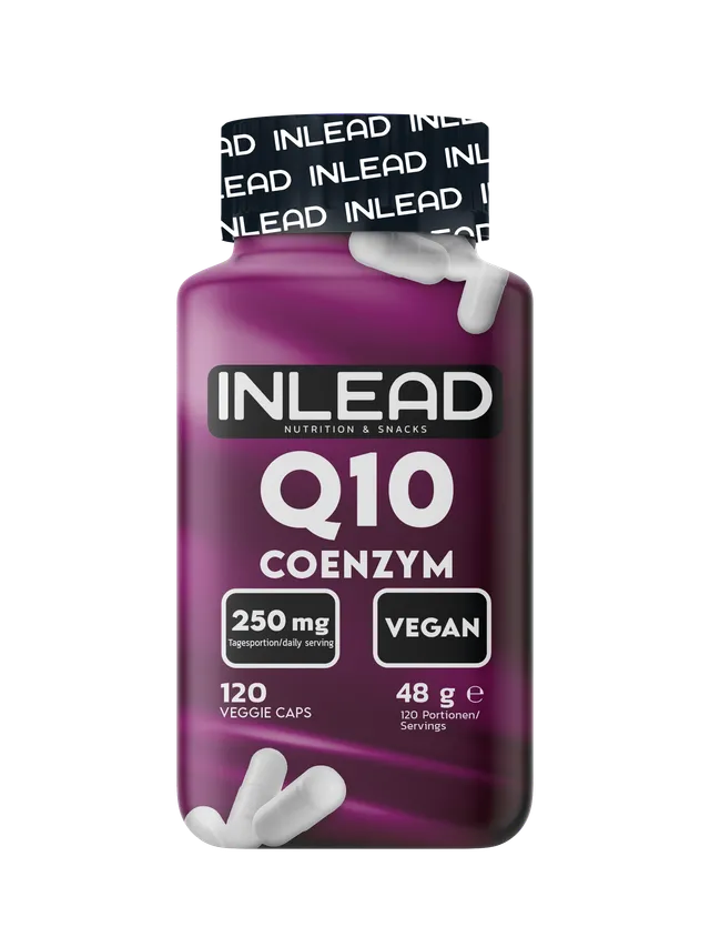 Inlead Q10 Coenzym coenzyme Q10 ubiquinone vegan 120 gélules