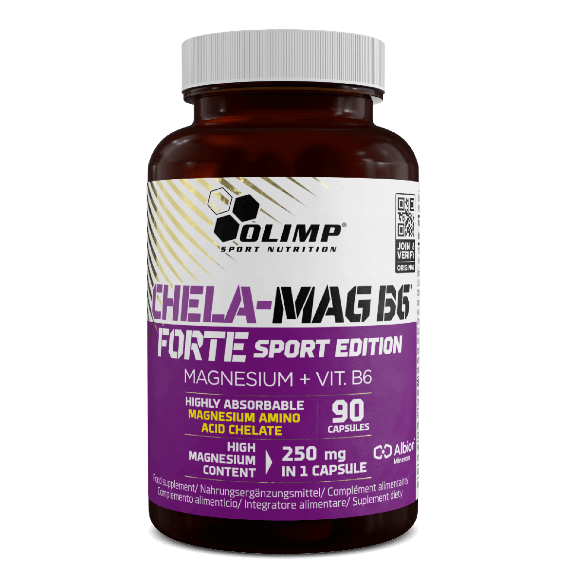 Olimp Chela-Mag B6 Forte Sport Edition 90 magnésium